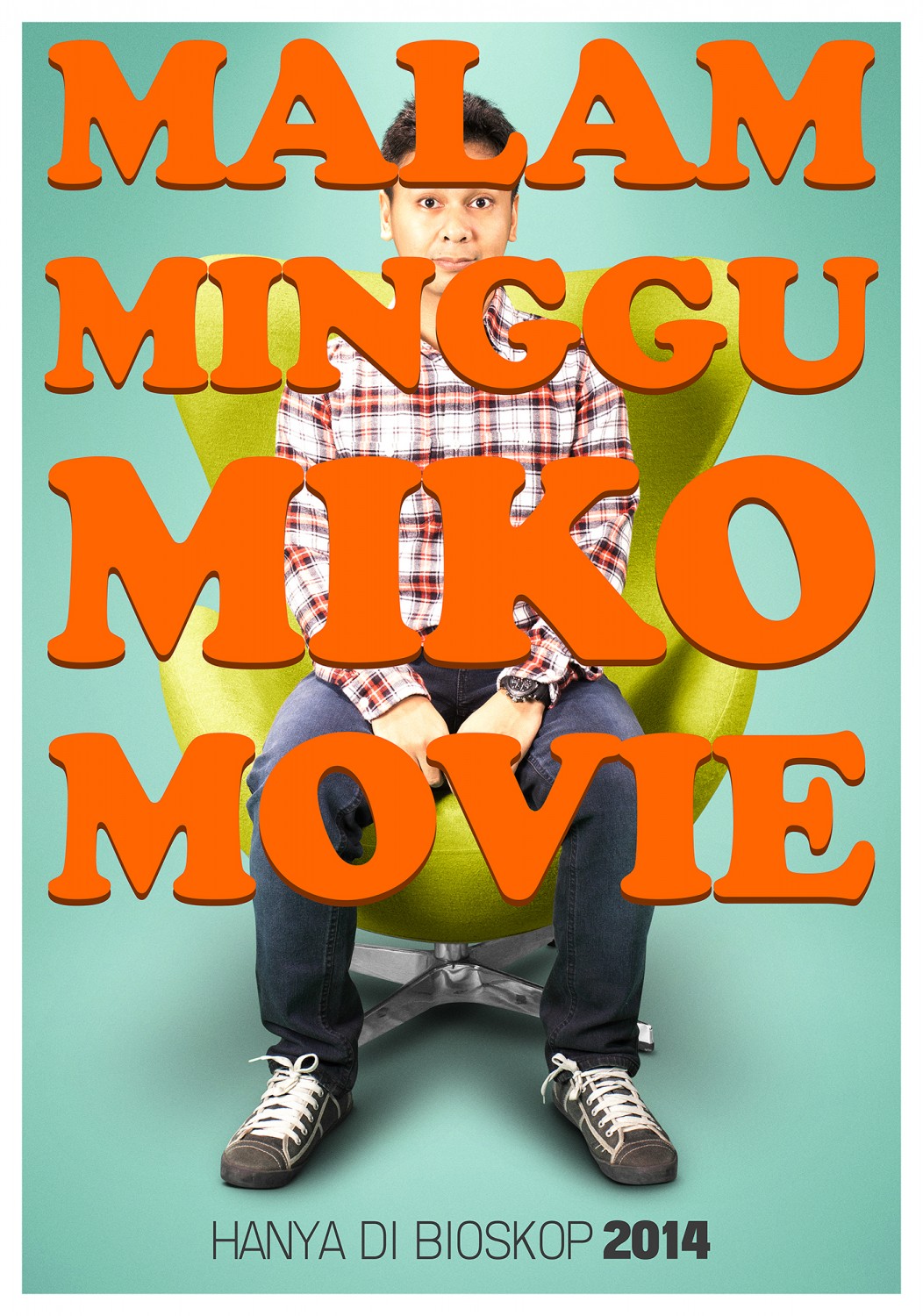 Extra Large Movie Poster Image for Malam Minggu Miko Movie (#4 of 6)