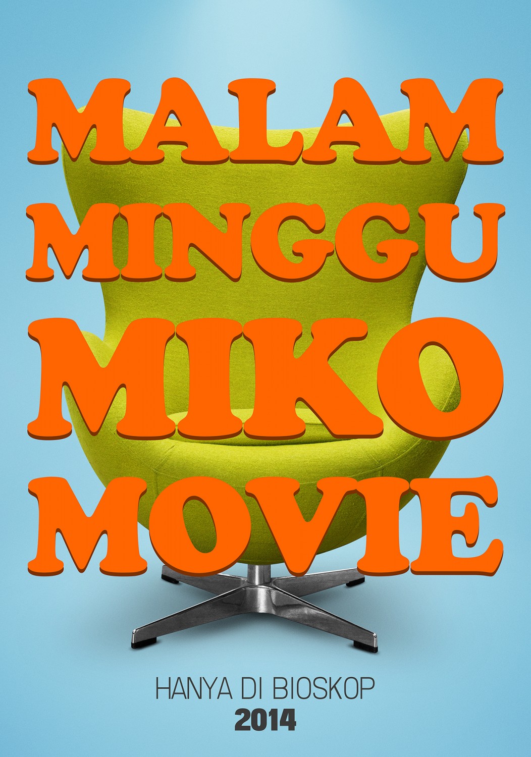 Extra Large Movie Poster Image for Malam Minggu Miko Movie (#1 of 6)
