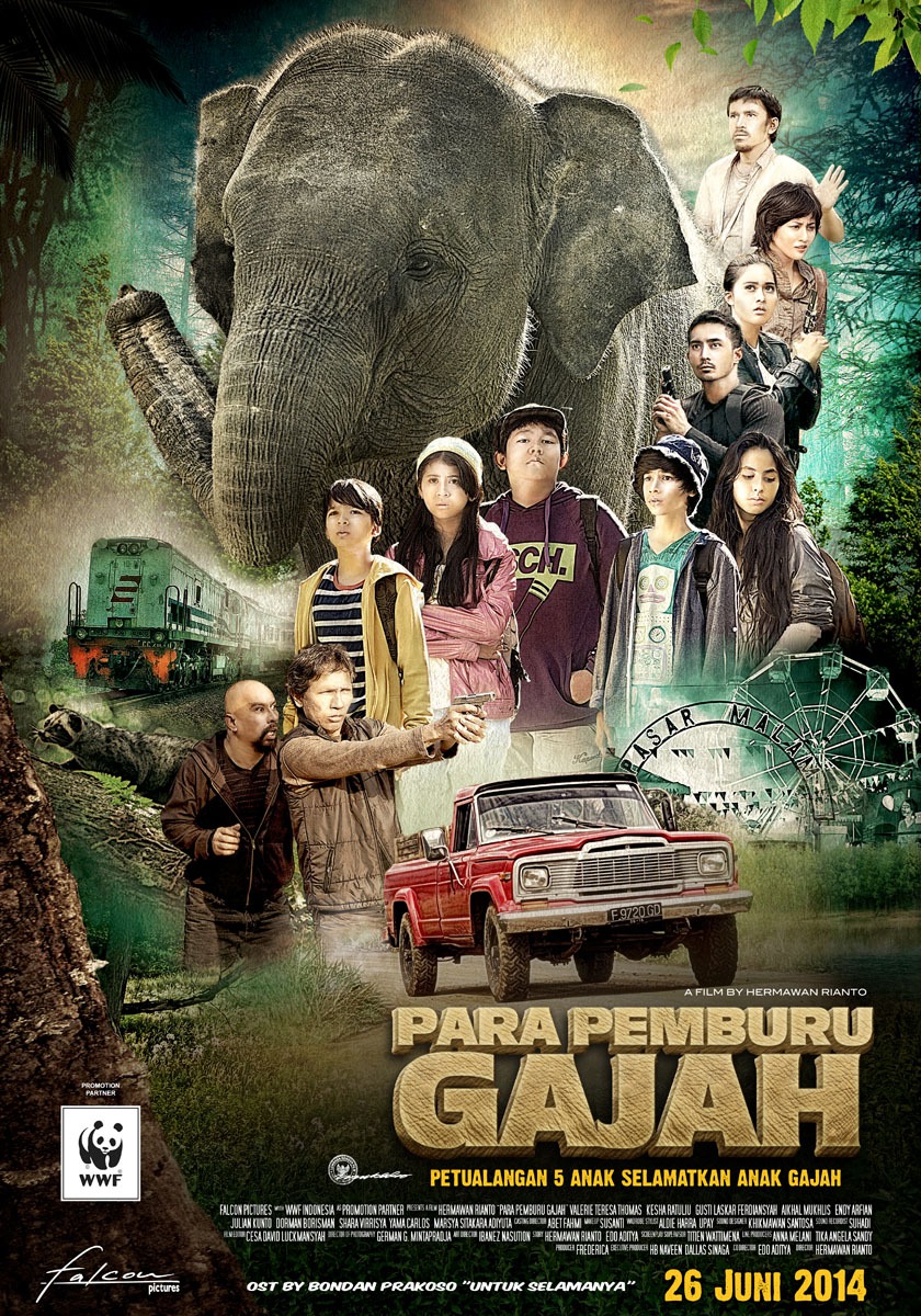 Extra Large Movie Poster Image for Para Pemburu Gajah 