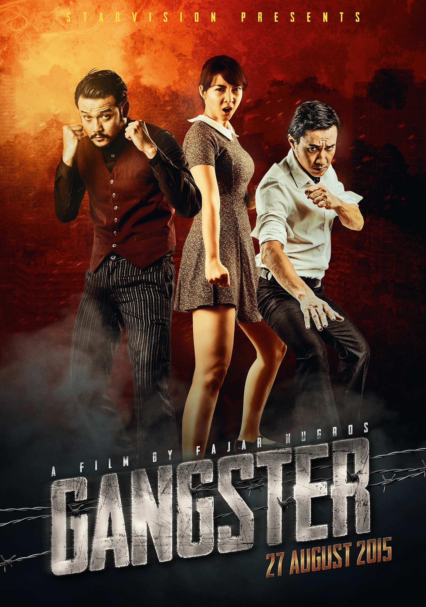Mega Sized Movie Poster Image for Gangster (#2 of 4)