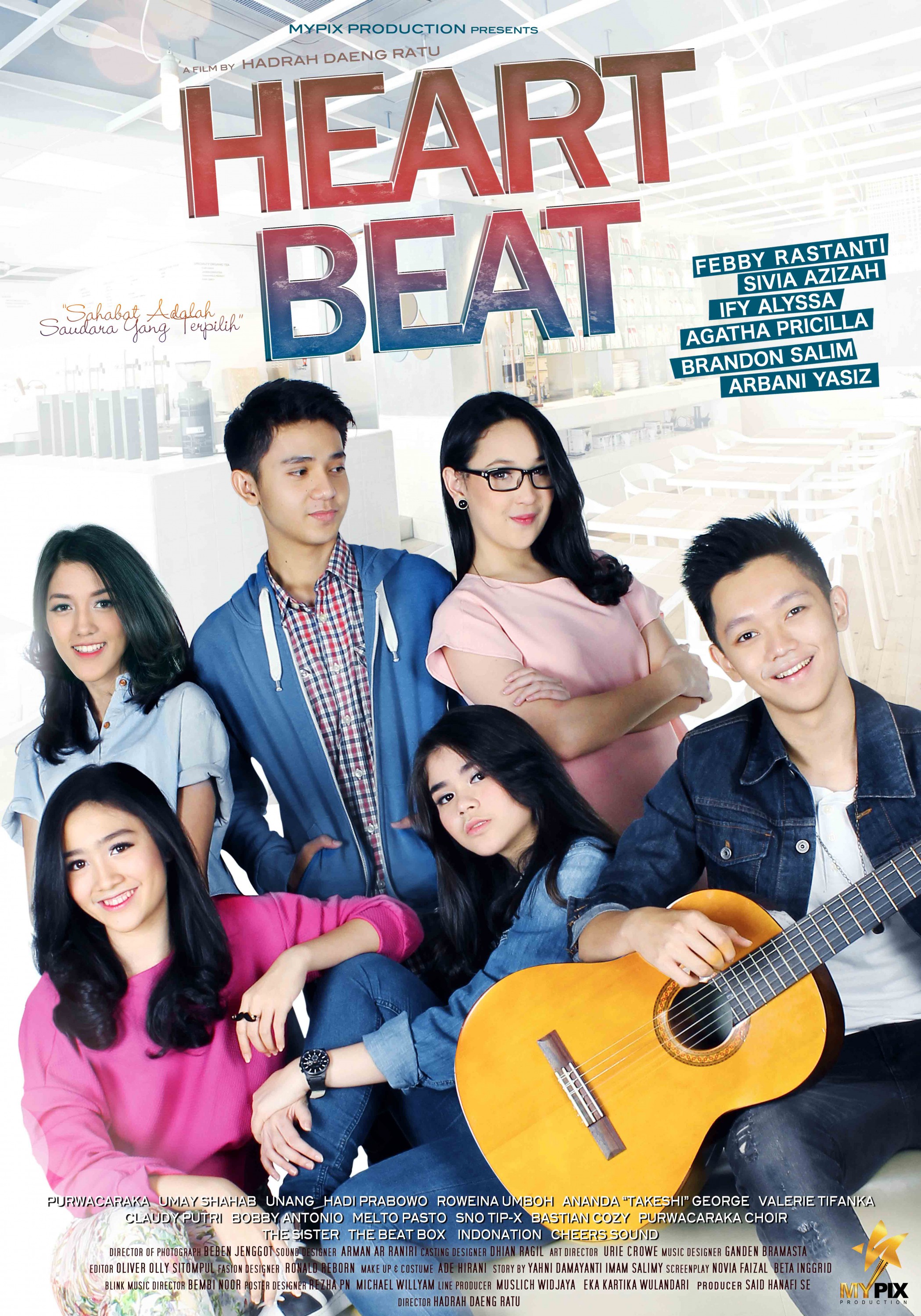 Mega Sized Movie Poster Image for Heart Beat (#2 of 2)