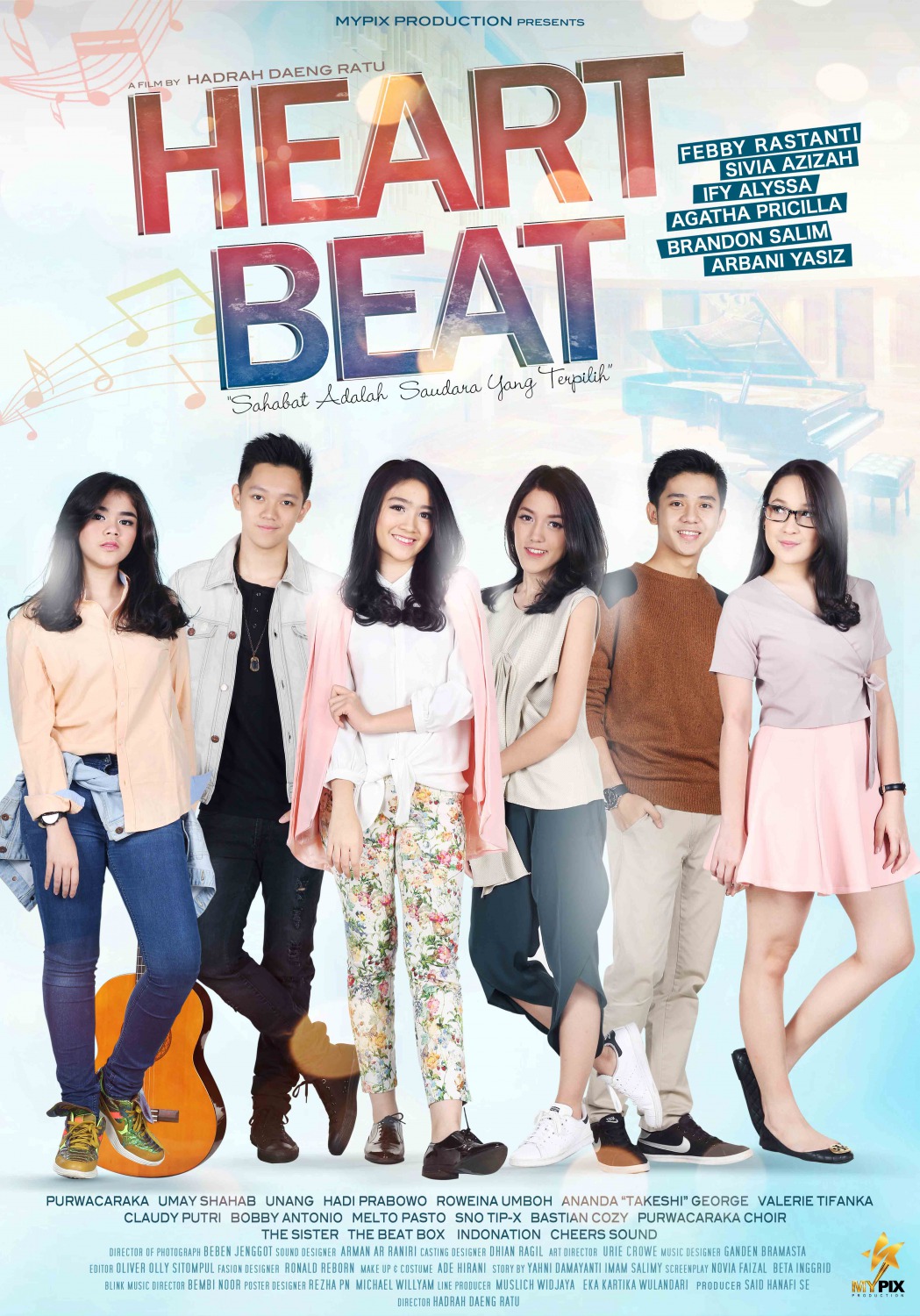 Extra Large Movie Poster Image for Heart Beat (#1 of 2)
