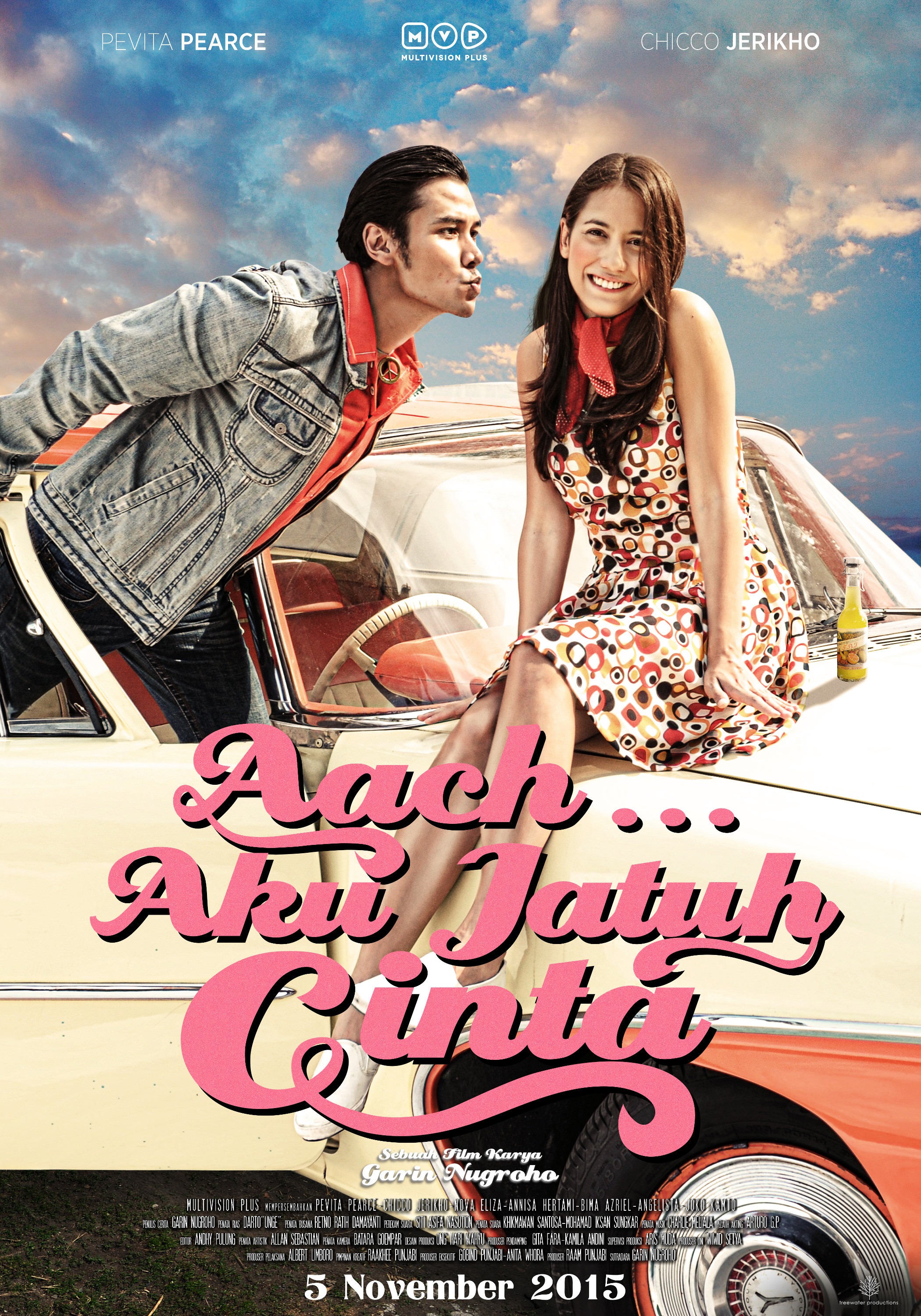 Mega Sized Movie Poster Image for Aach... Aku Jatuh Cinta (#2 of 2)