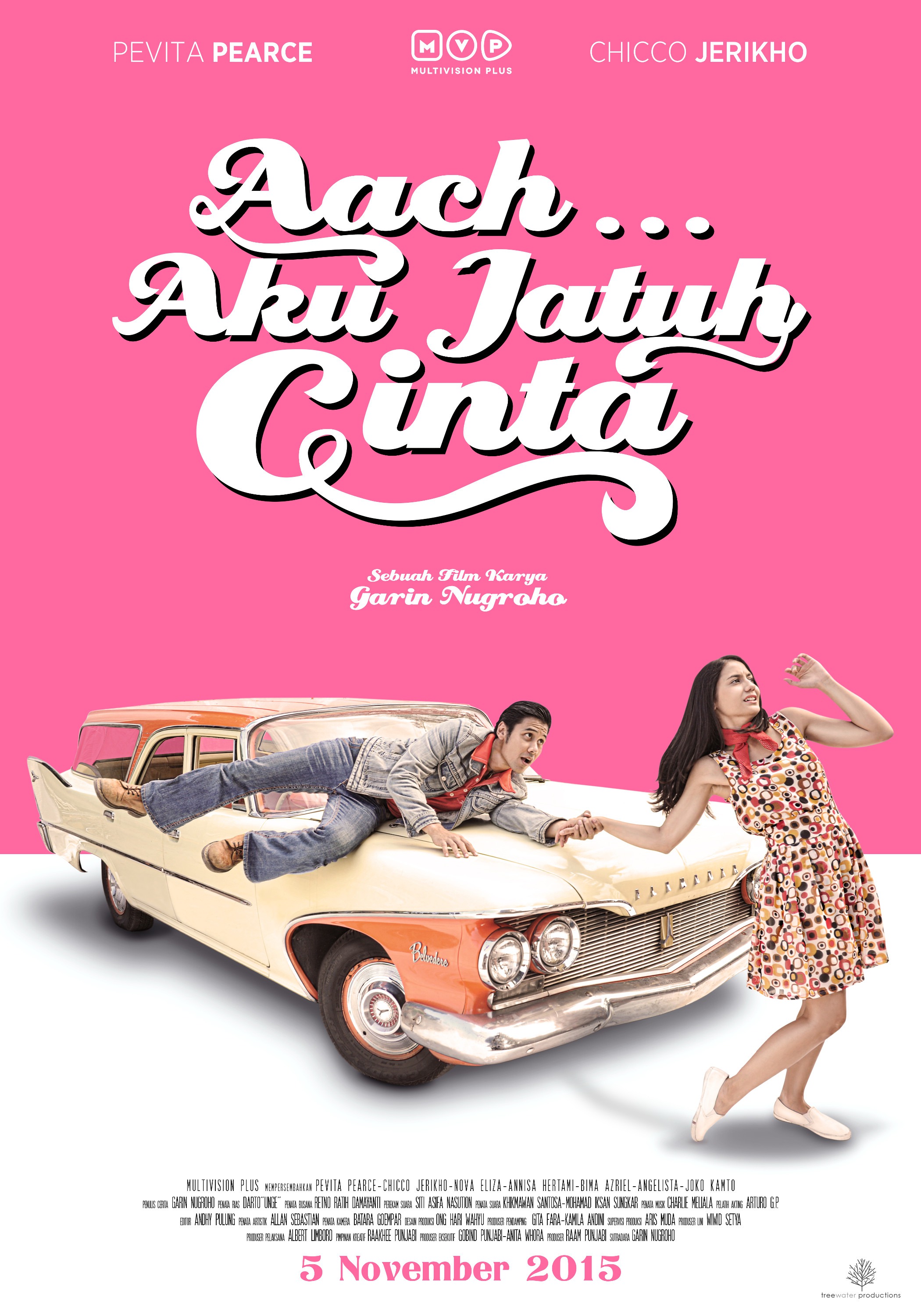 Mega Sized Movie Poster Image for Aach... Aku Jatuh Cinta (#1 of 2)