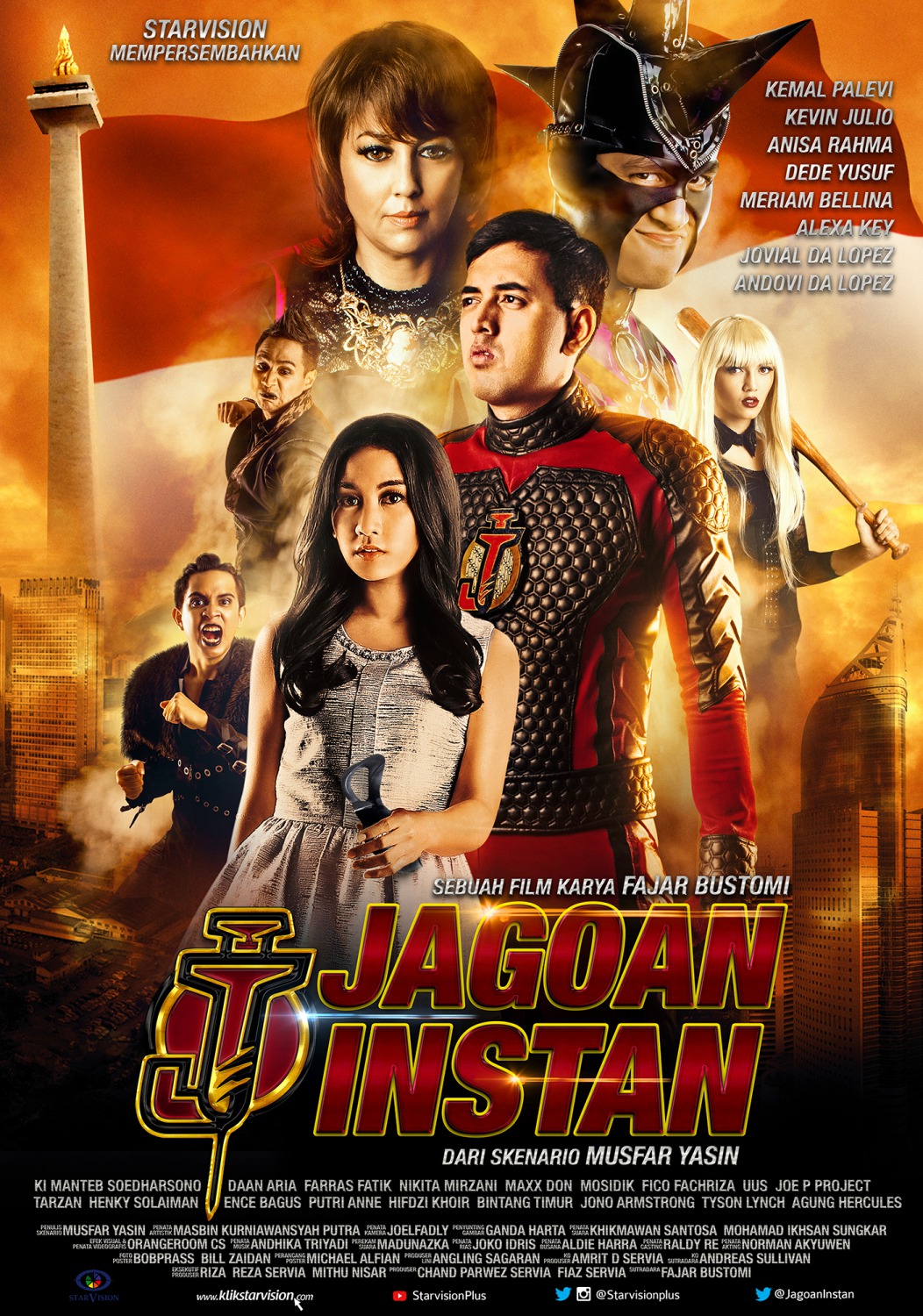 Extra Large Movie Poster Image for Jagoan Instan (#2 of 2)