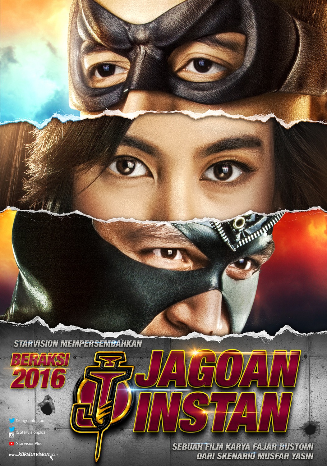 Extra Large Movie Poster Image for Jagoan Instan (#1 of 2)
