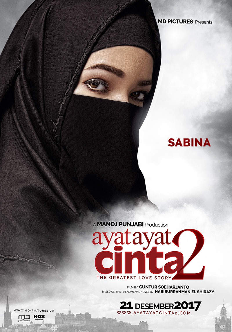 Extra Large Movie Poster Image for Ayat-Ayat Cinta 2 (#9 of 11)