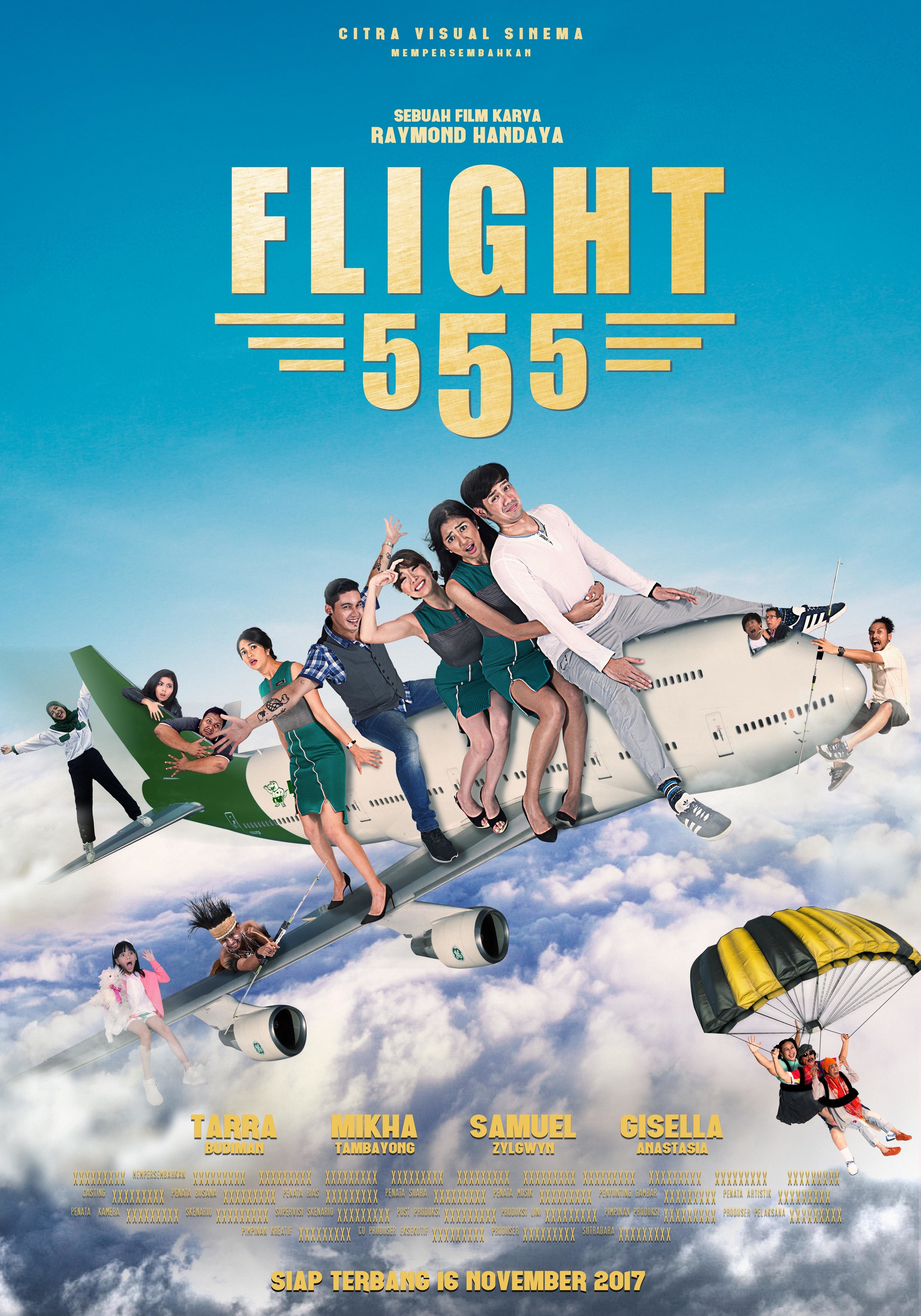 Mega Sized Movie Poster Image for Flight 555 (#2 of 2)