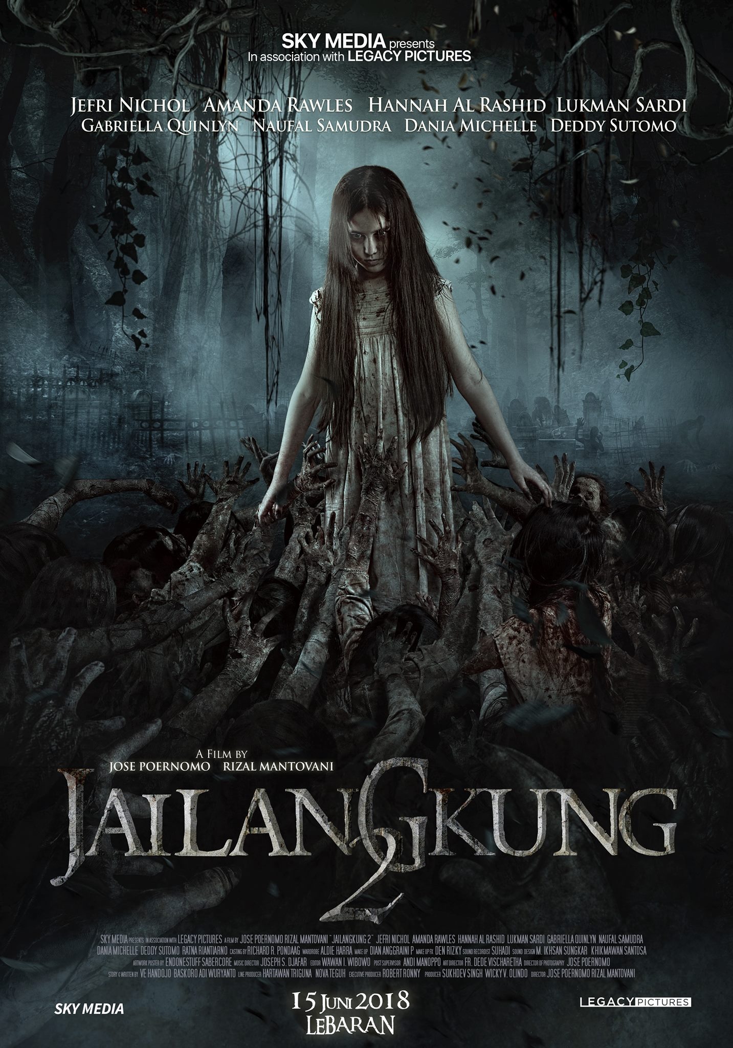 Mega Sized Movie Poster Image for Jailangkung 2 (#1 of 2)