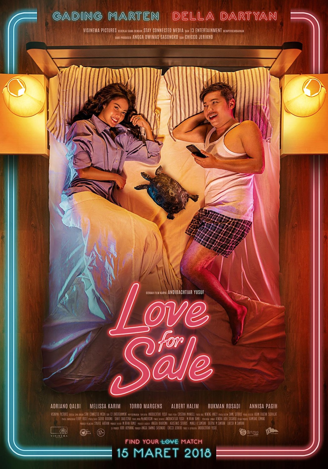 Extra Large Movie Poster Image for Love for Sale 