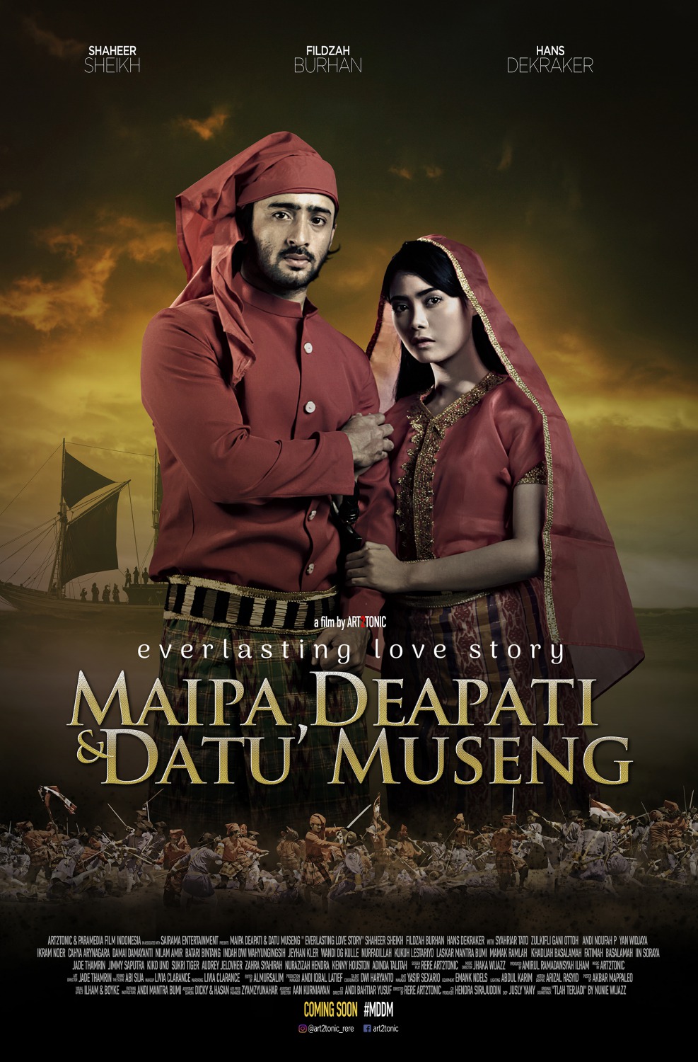 Extra Large Movie Poster Image for Maipa Deapati & Datu' Museng (#2 of 3)