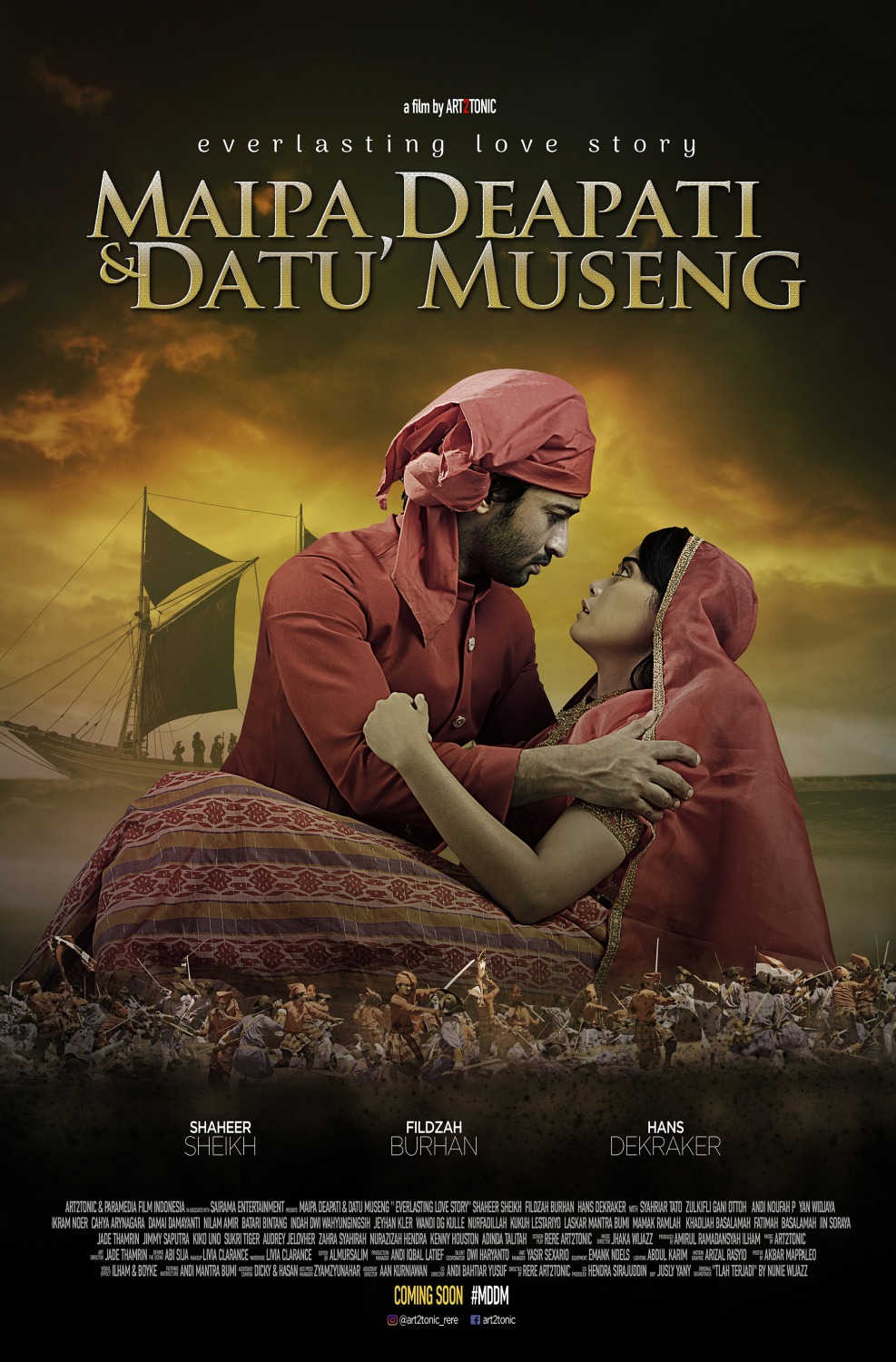 Extra Large Movie Poster Image for Maipa Deapati & Datu' Museng (#3 of 3)