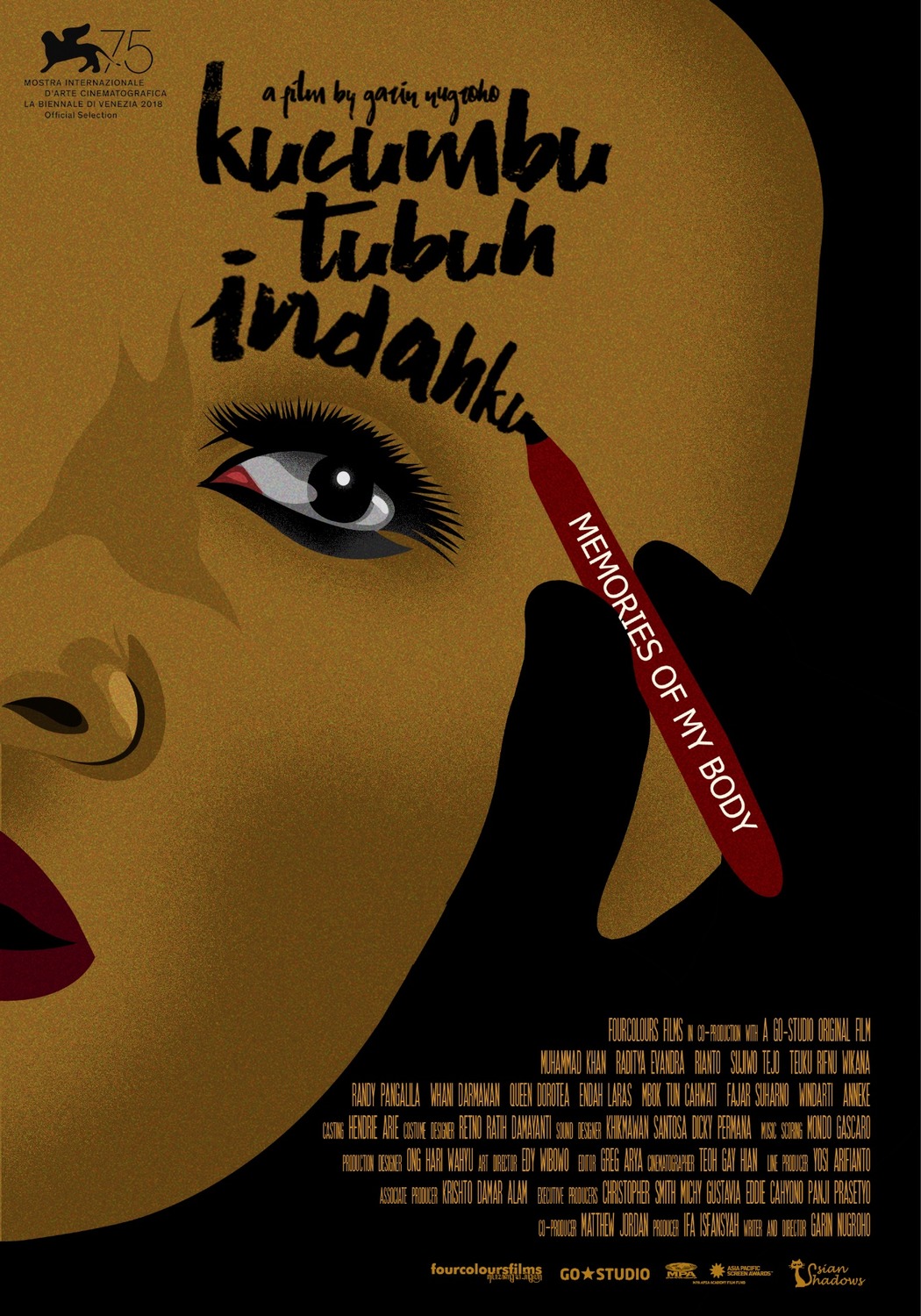 Extra Large Movie Poster Image for Kucumbu tubuh indahku (#1 of 3)