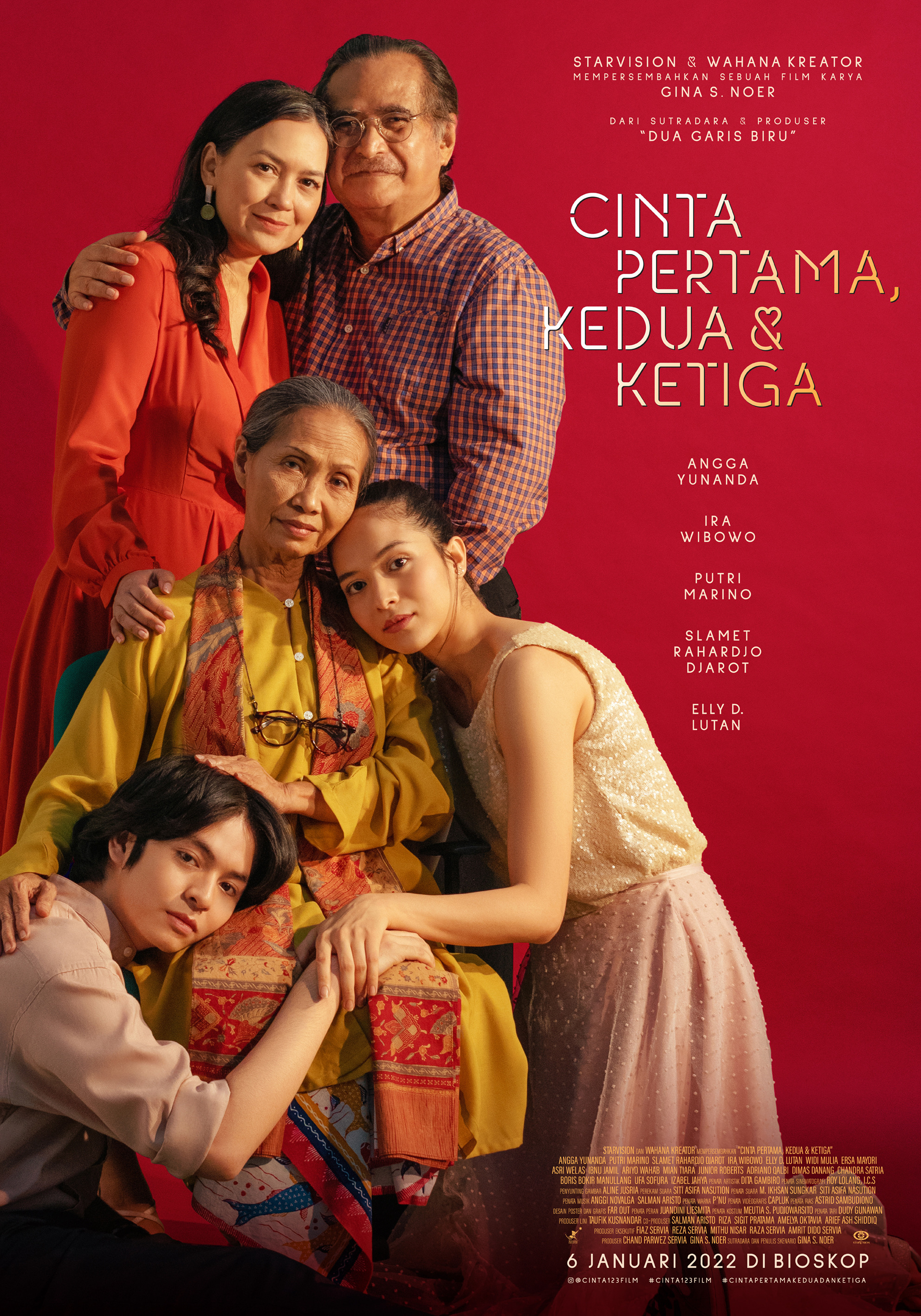 Mega Sized Movie Poster Image for Cinta Pertama, Kedua, & Ketiga (#3 of 8)
