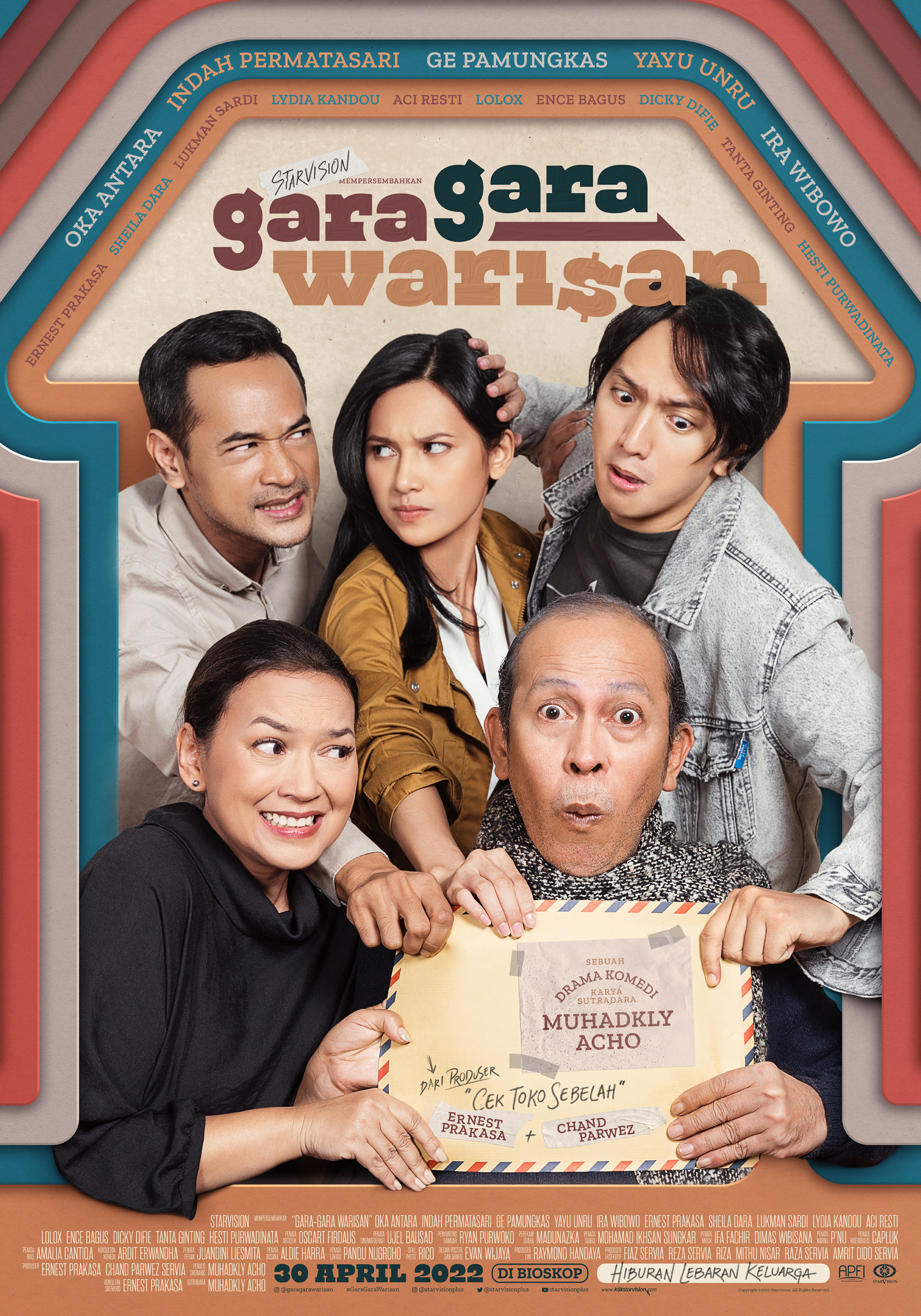 Mega Sized Movie Poster Image for Gara-Gara Warisan (#2 of 3)