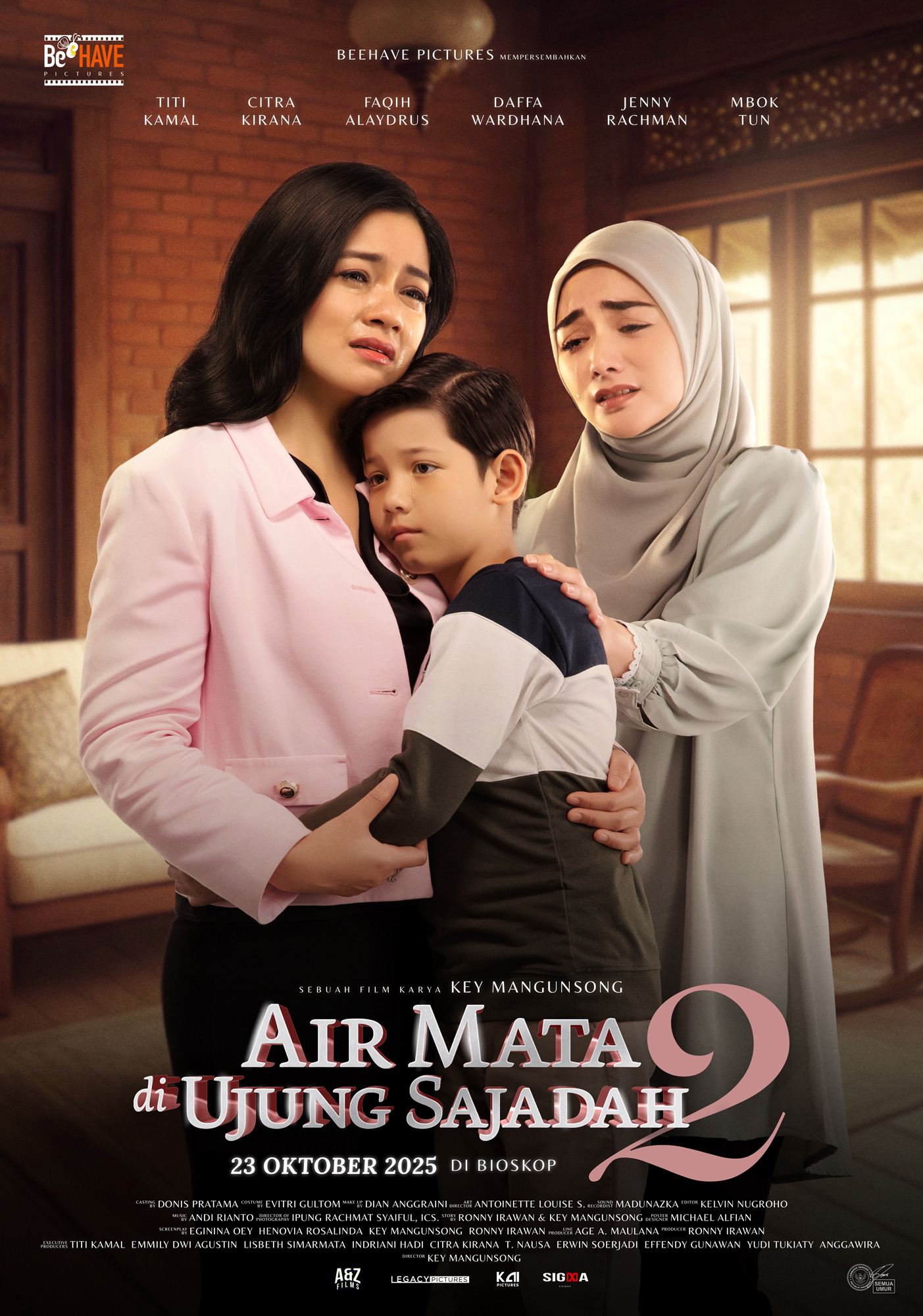 Mega Sized Movie Poster Image for Air Mata di Ujung Sajadah 2 