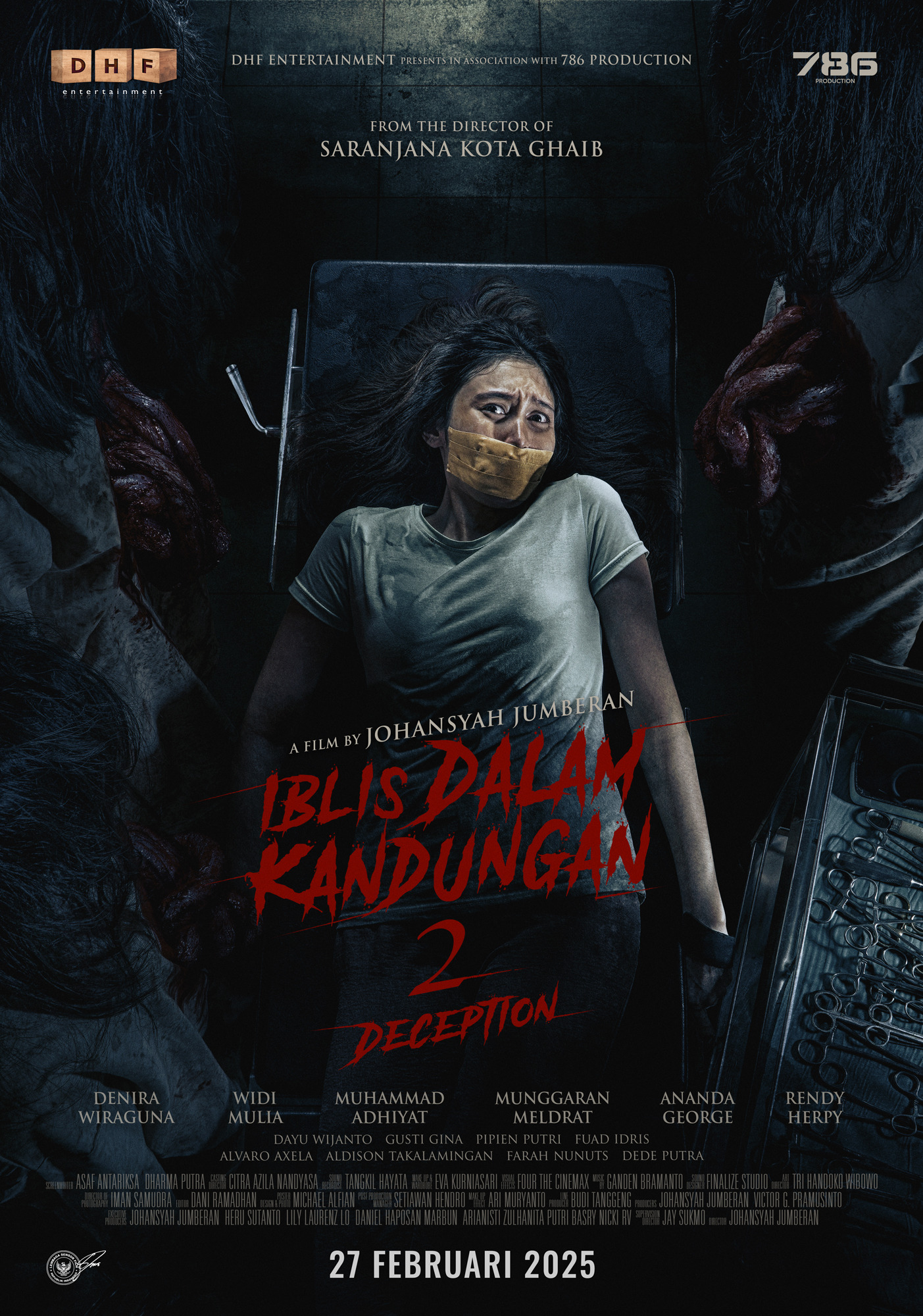 Mega Sized Movie Poster Image for Iblis Dalam Kandungan 2: Deception (#2 of 2)