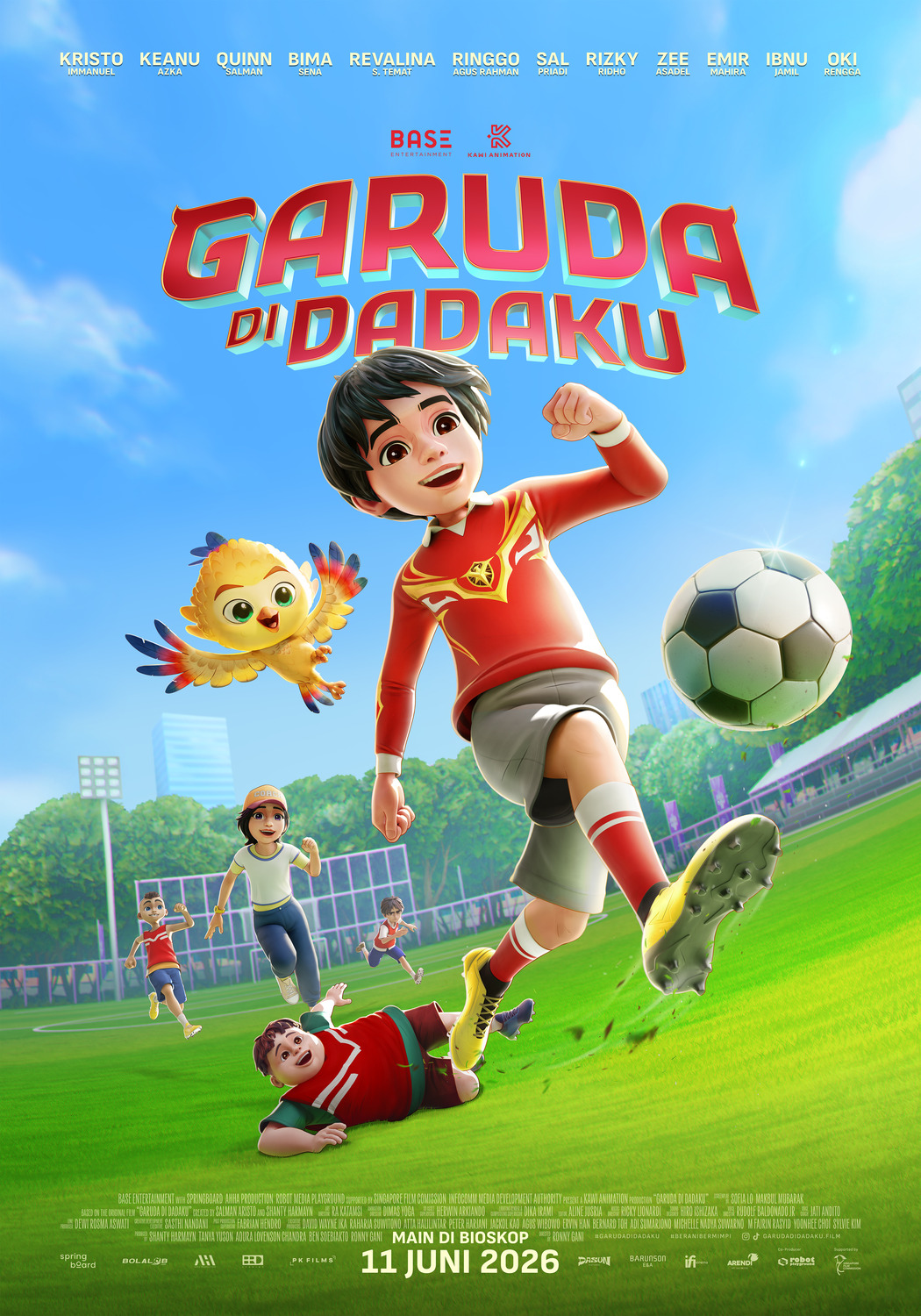 Extra Large Movie Poster Image for Garuda di Dadaku (#2 of 2)