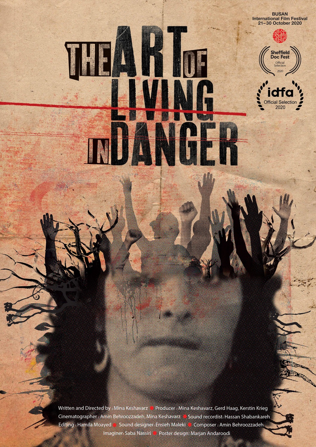Extra Large Movie Poster Image for The Art of Living in Danger 