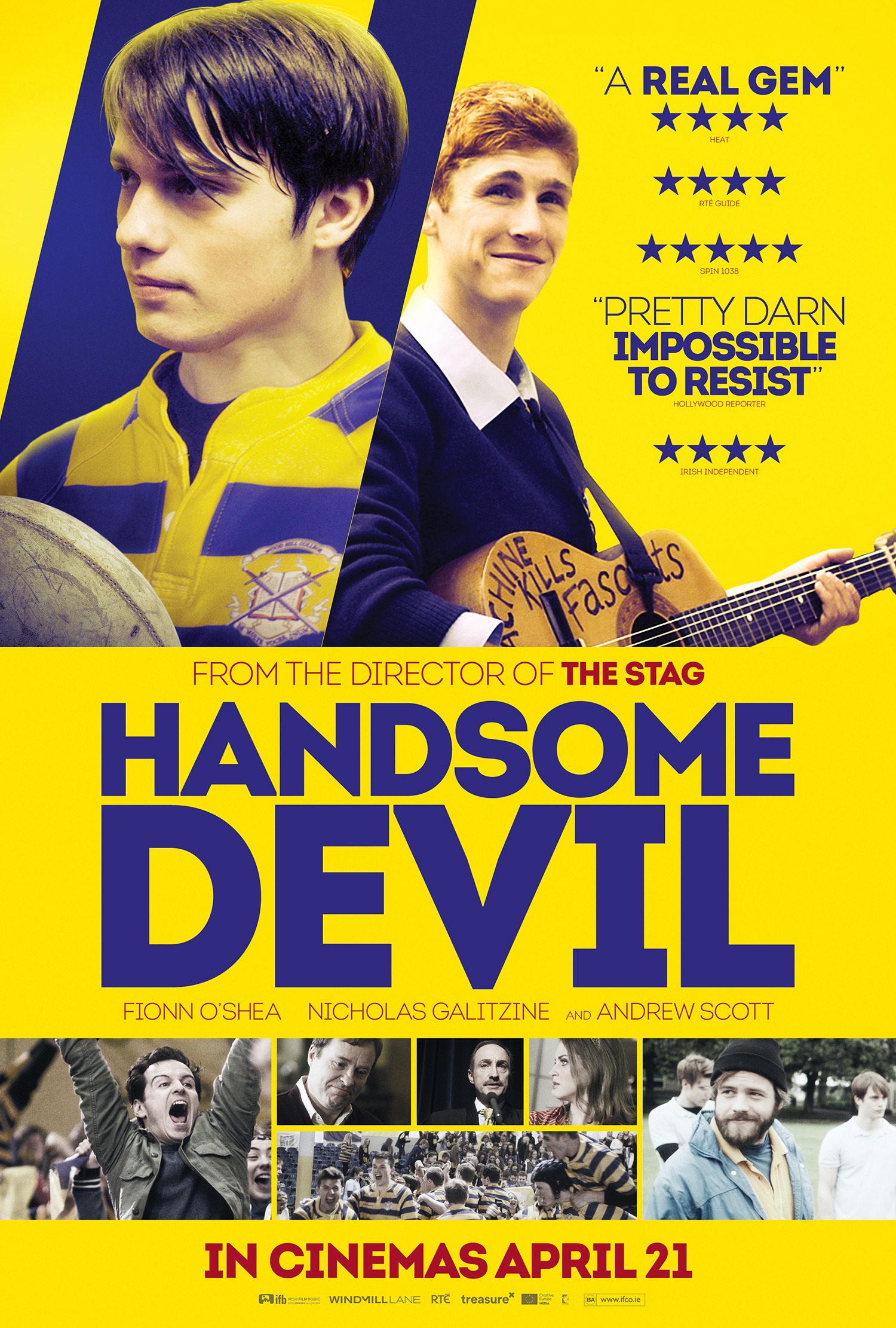 Mega Sized Movie Poster Image for Handsome Devil 