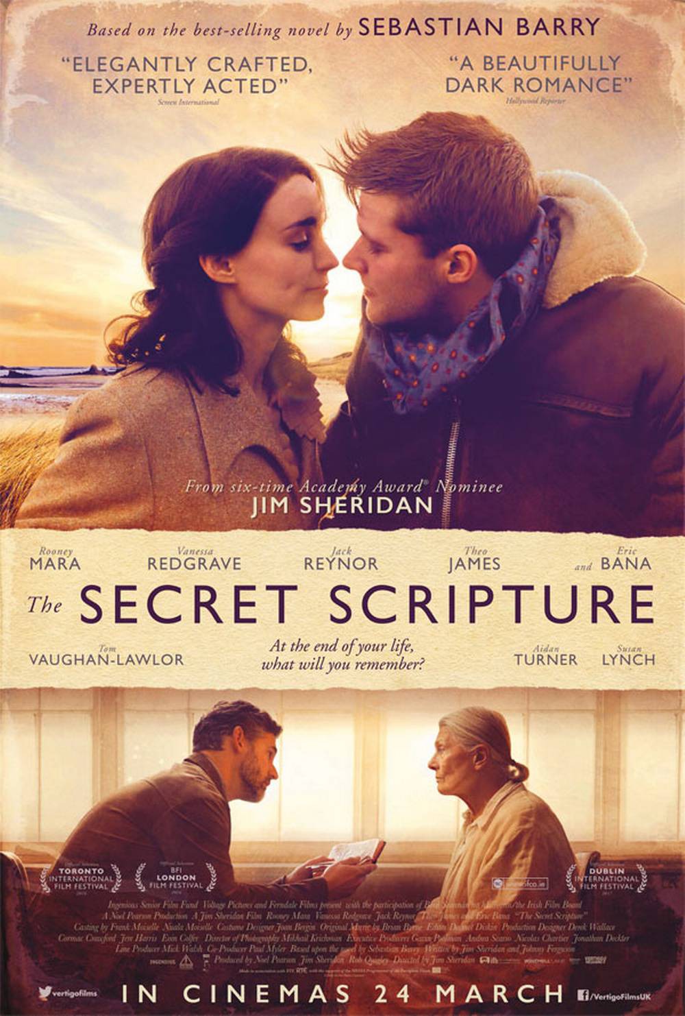 Extra Large Movie Poster Image for The Secret Scripture (#1 of 3)
