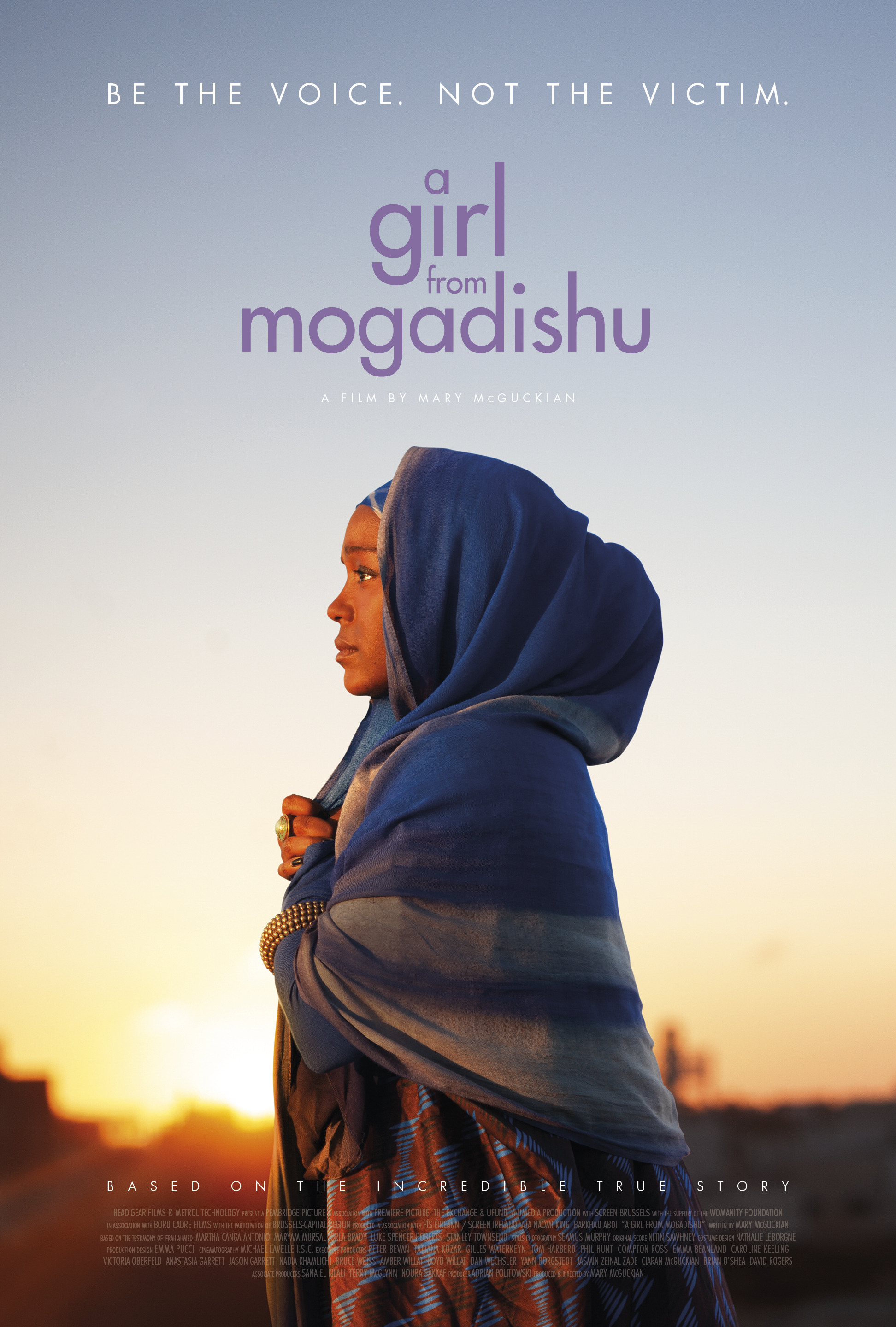 Mega Sized Movie Poster Image for A Girl from Mogadishu 