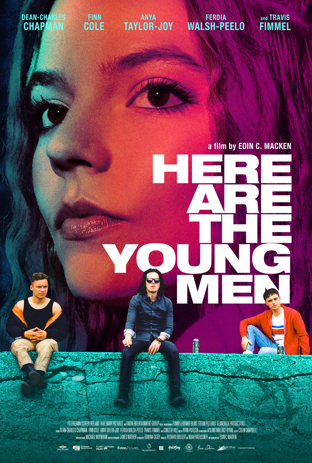 Extra Large Movie Poster Image for Here Are the Young Men 