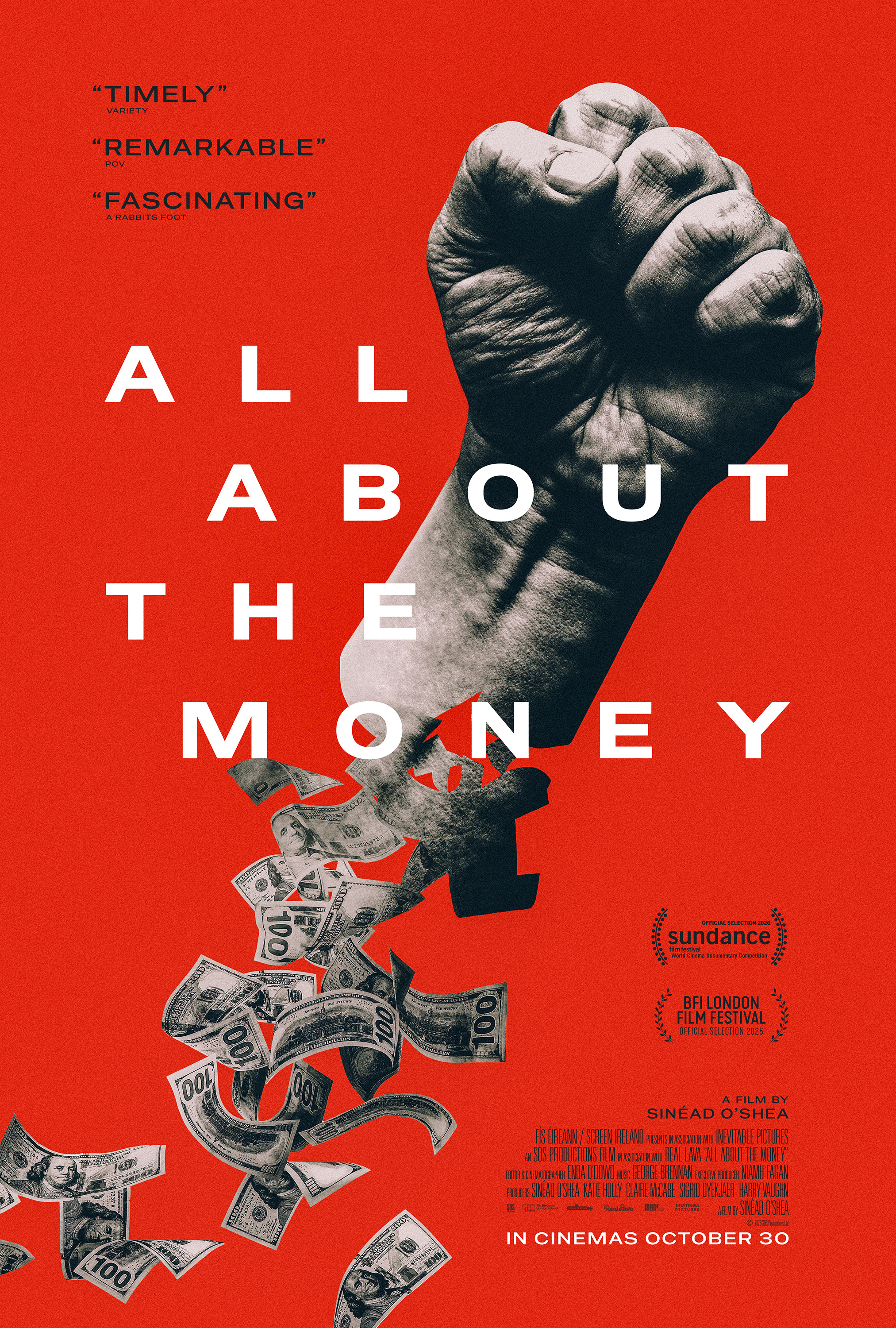 Mega Sized Movie Poster Image for All About the Money 