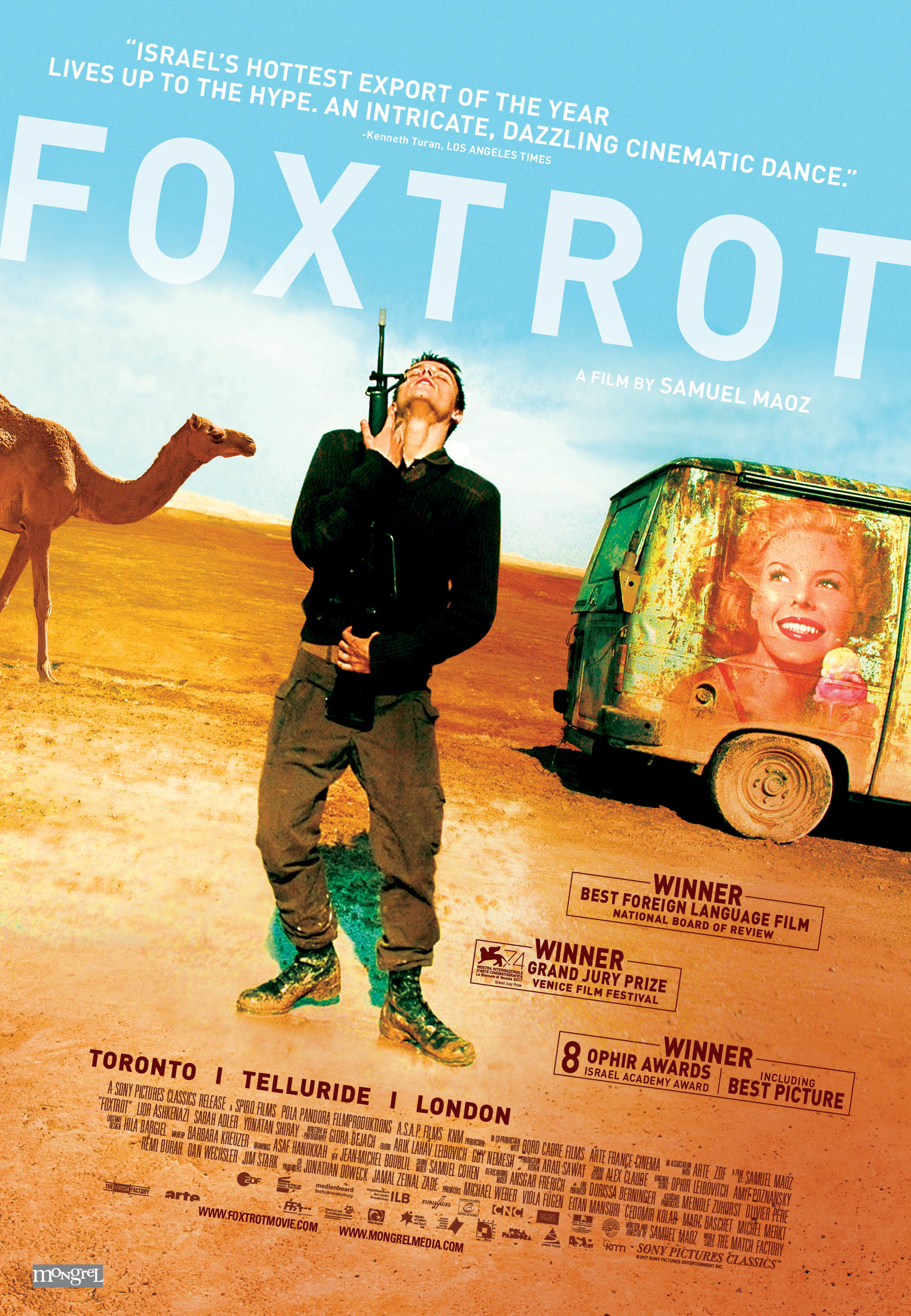 Mega Sized Movie Poster Image for Foxtrot (#3 of 4)
