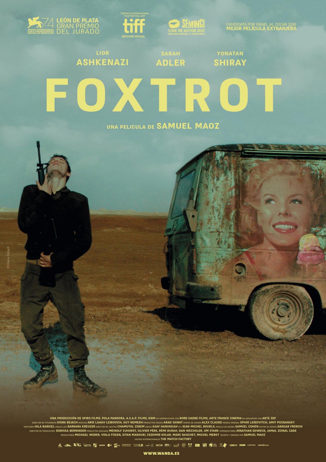 Extra Large Movie Poster Image for Foxtrot (#1 of 4)