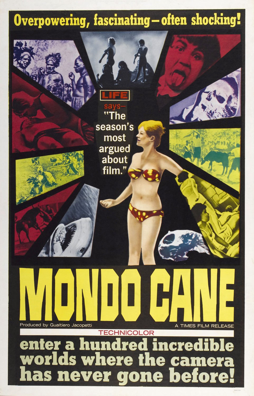 Extra Large Movie Poster Image for Mondo cane (#1 of 6)