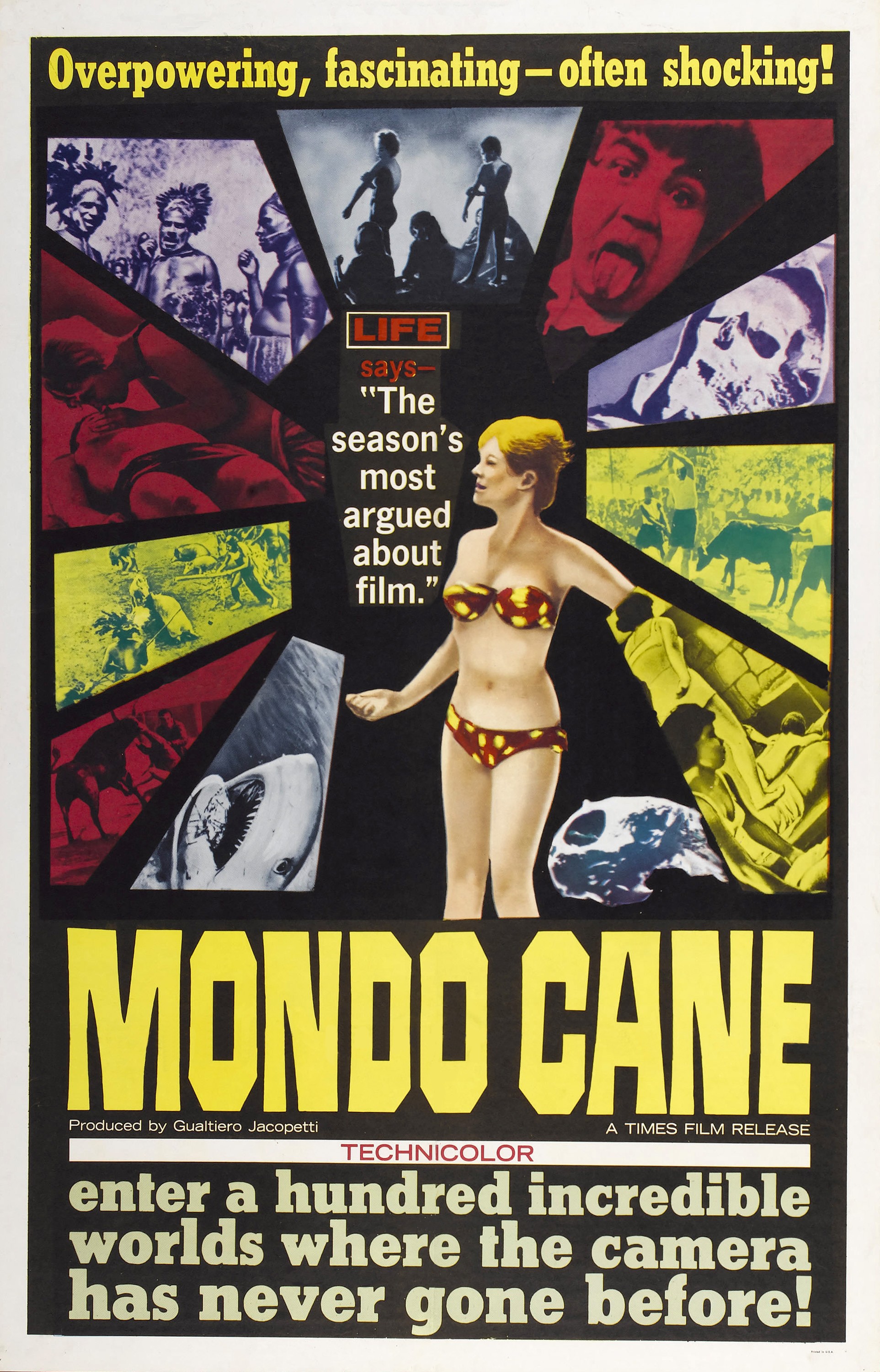 Mega Sized Movie Poster Image for Mondo cane (#1 of 6)