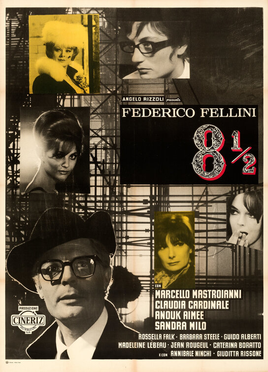 8½ Movie Poster