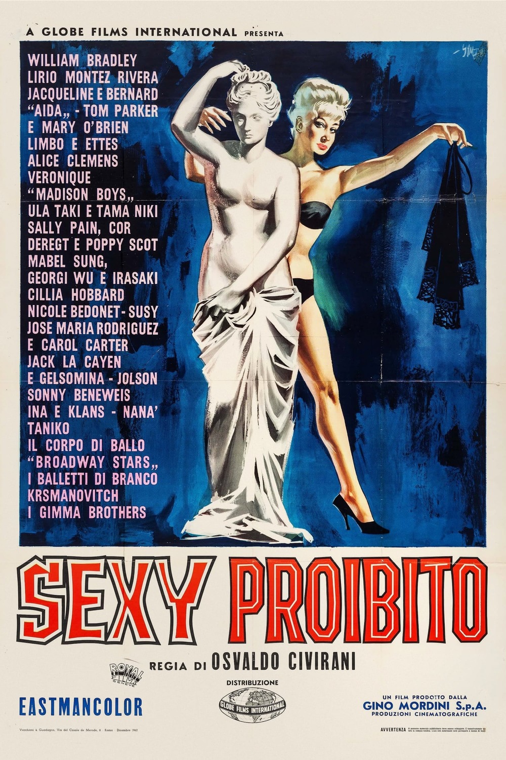 Extra Large Movie Poster Image for Sexy proibitissimo 