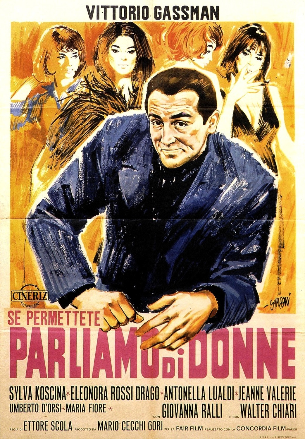 Extra Large Movie Poster Image for Se permettete parliamo di donne (#1 of 3)