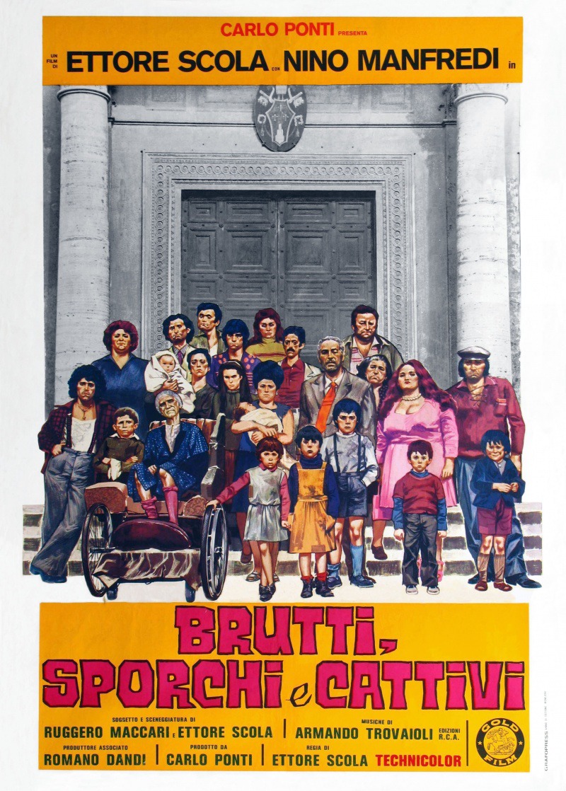 Extra Large Movie Poster Image for Brutti, sporchi e cattivi (#2 of 3)