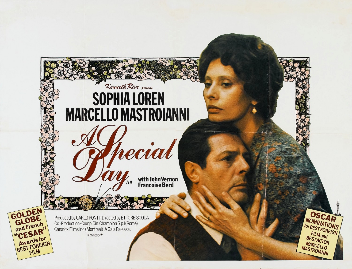 Extra Large Movie Poster Image for Una giornata particolare (#2 of 2)