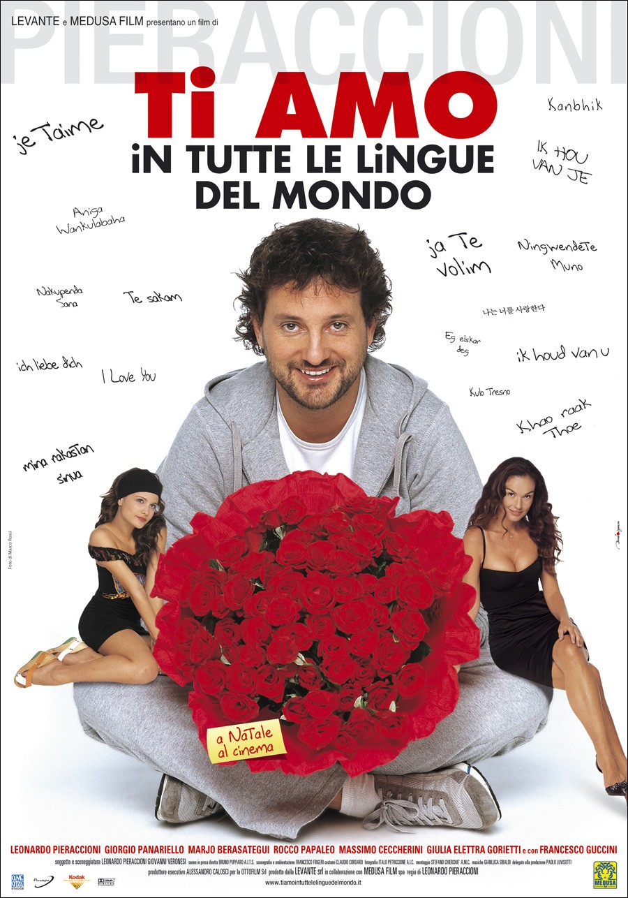 Extra Large Movie Poster Image for Ti amo in tutte le lingue del mondo (#2 of 2)