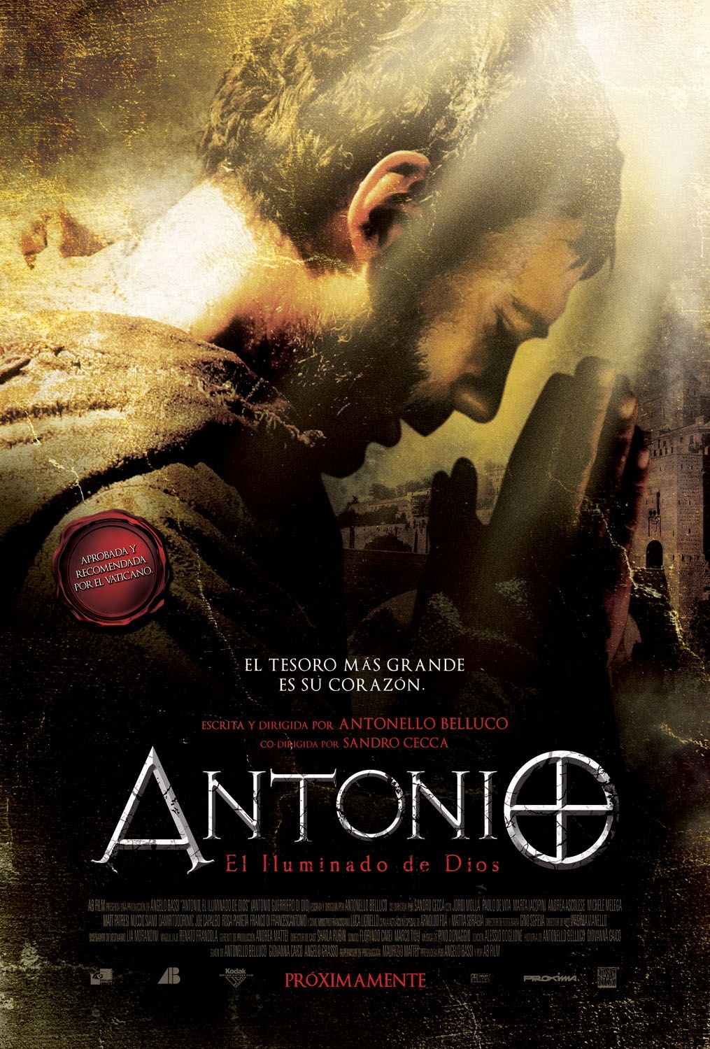 Extra Large Movie Poster Image for Antonio guerriero di Dio 