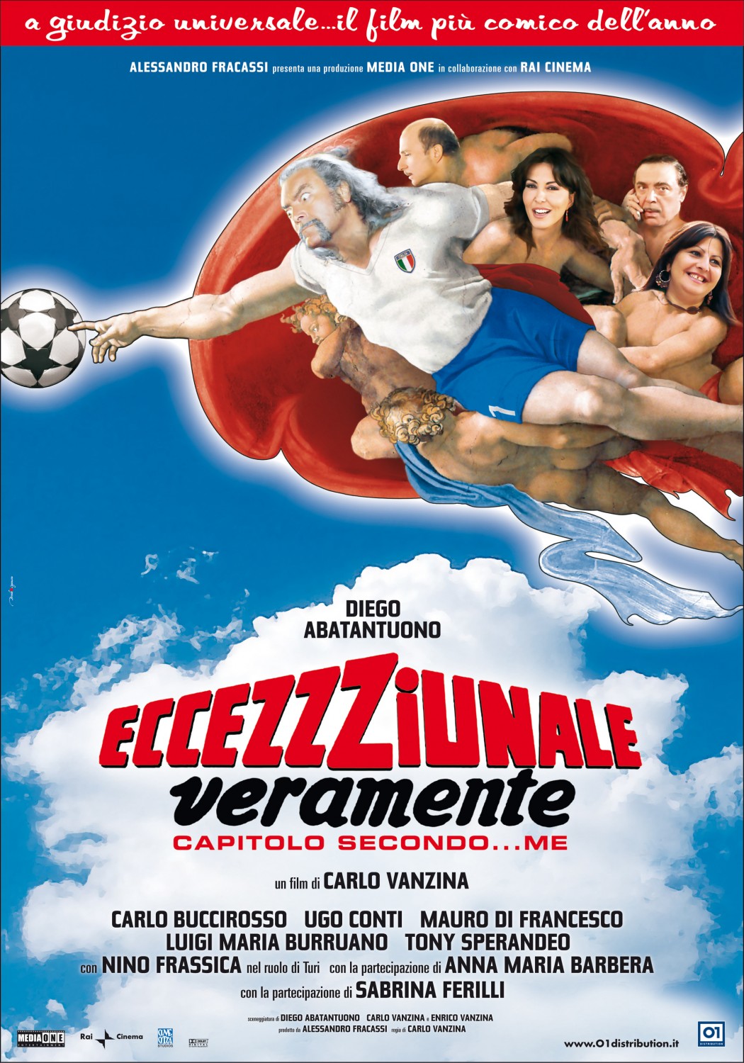 Extra Large Movie Poster Image for Eccezzziunale veramente - Capitolo secondo... me (#1 of 2)