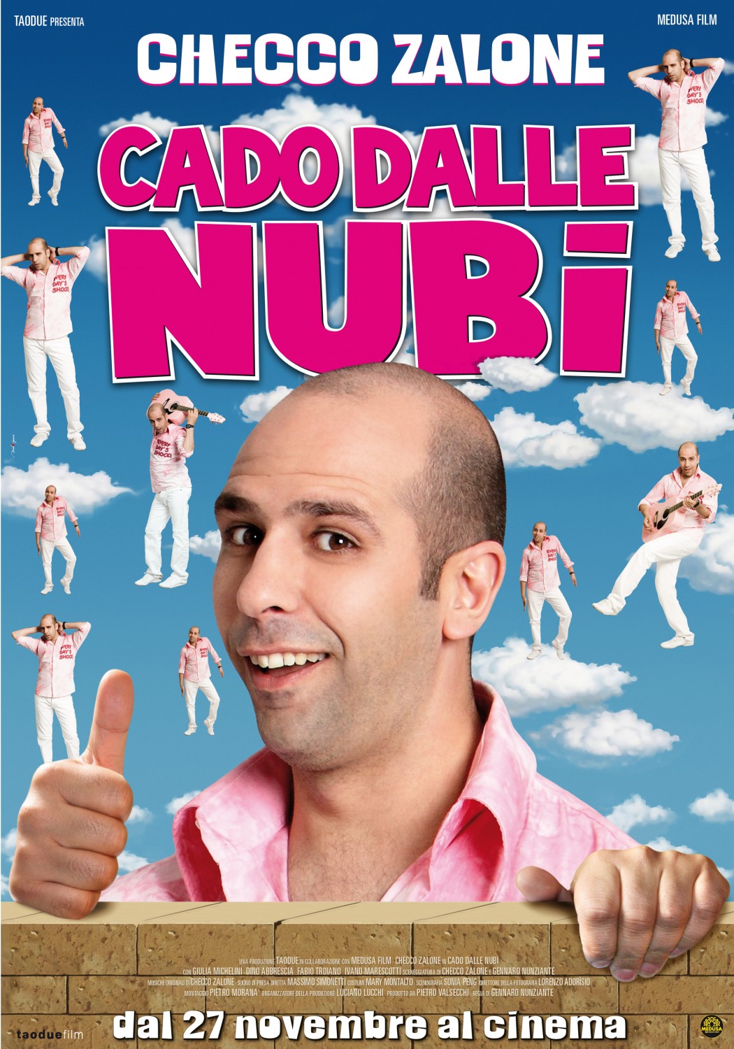 Extra Large Movie Poster Image for Cado dalle nubi 