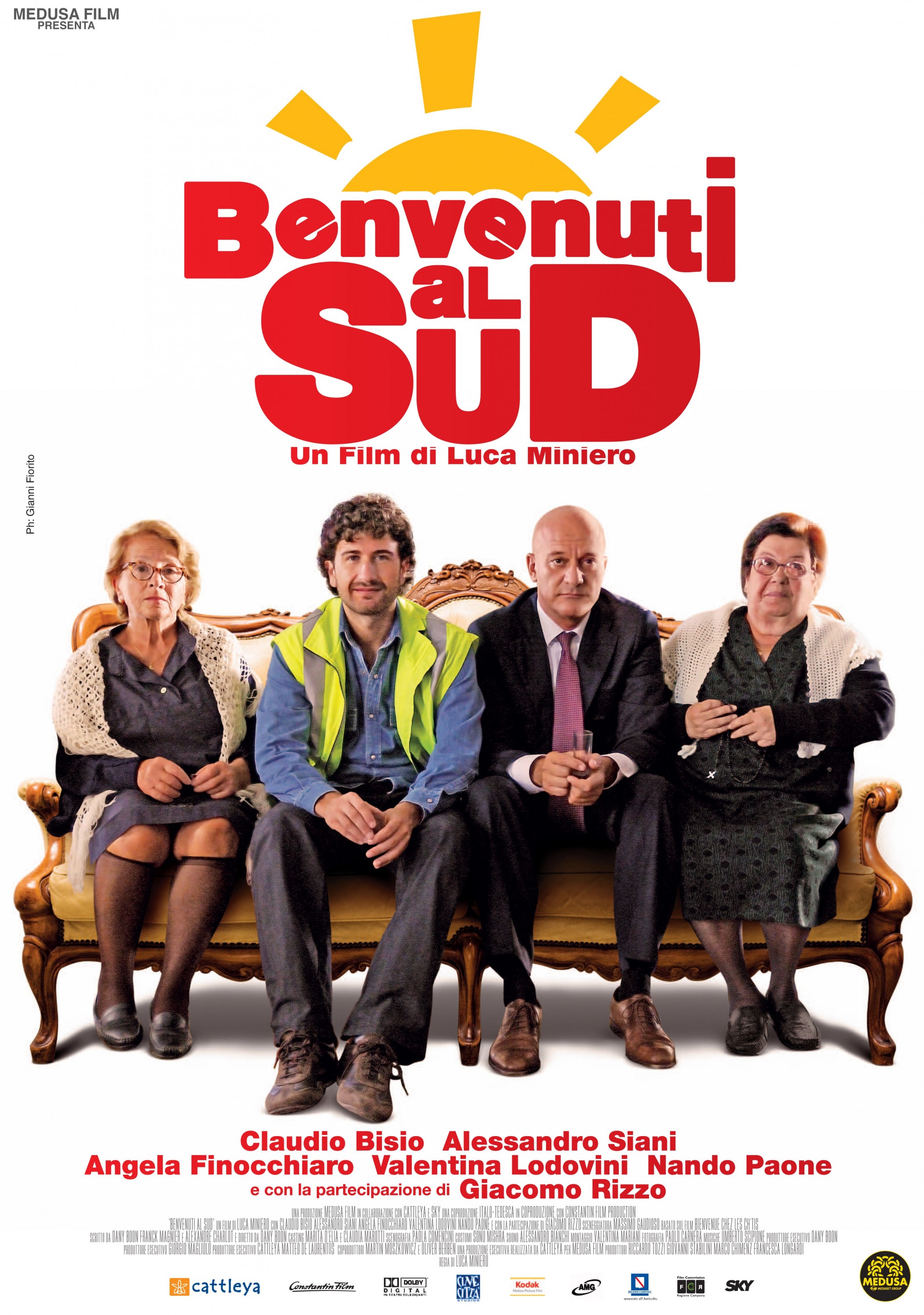Mega Sized Movie Poster Image for Benvenuti al Sud (#1 of 3)