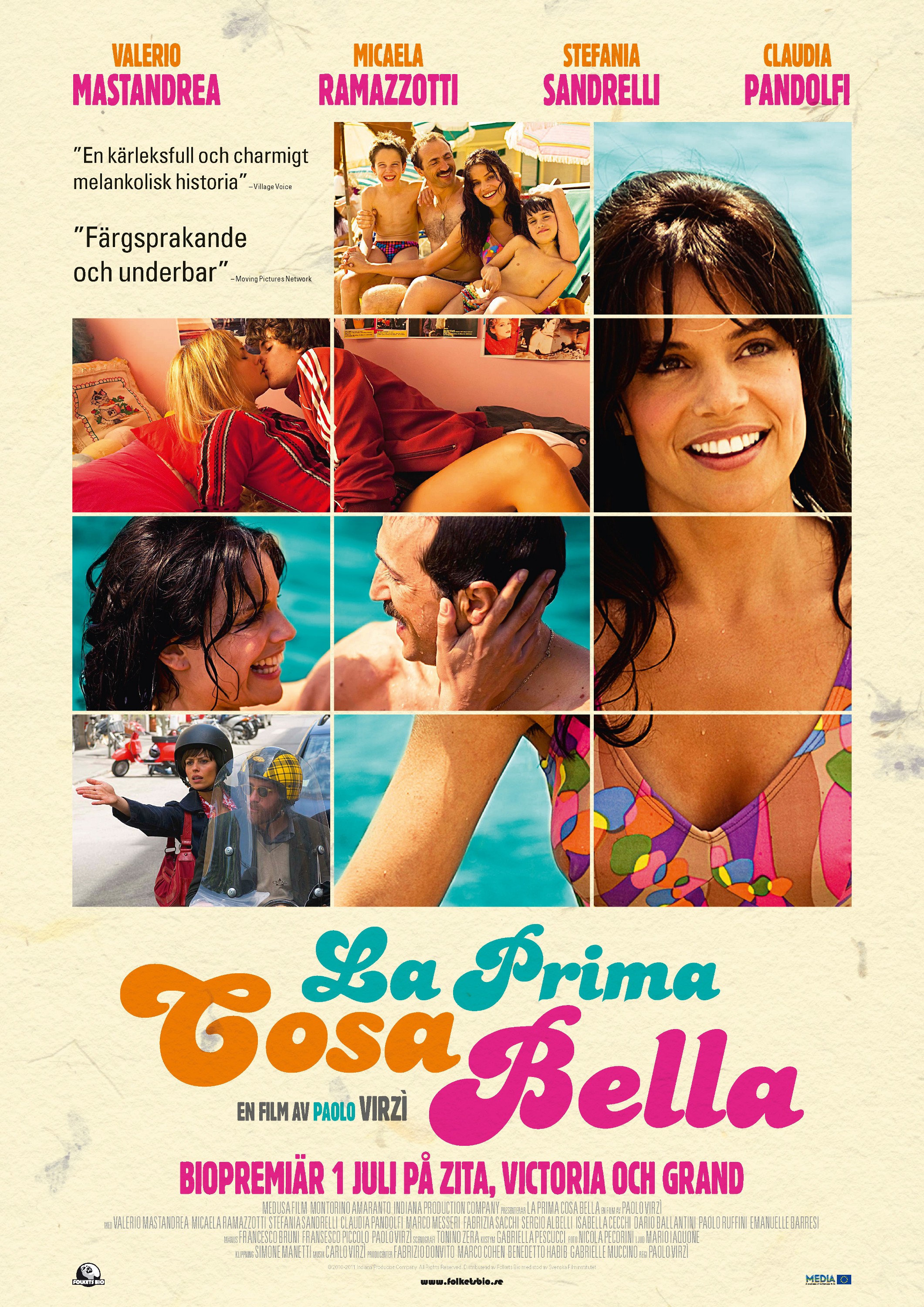 Mega Sized Movie Poster Image for La prima cosa bella (#4 of 4)