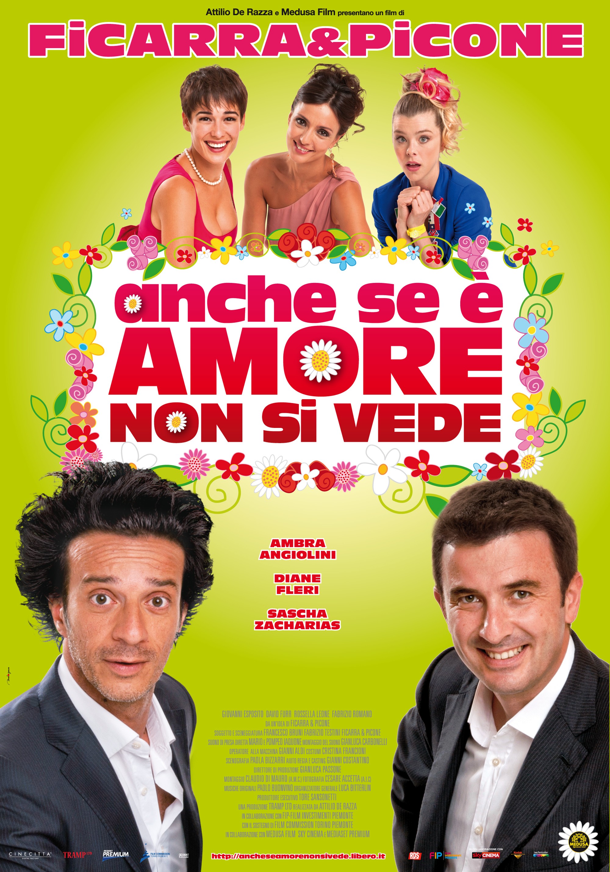 Mega Sized Movie Poster Image for Anche se è amore non si vede 