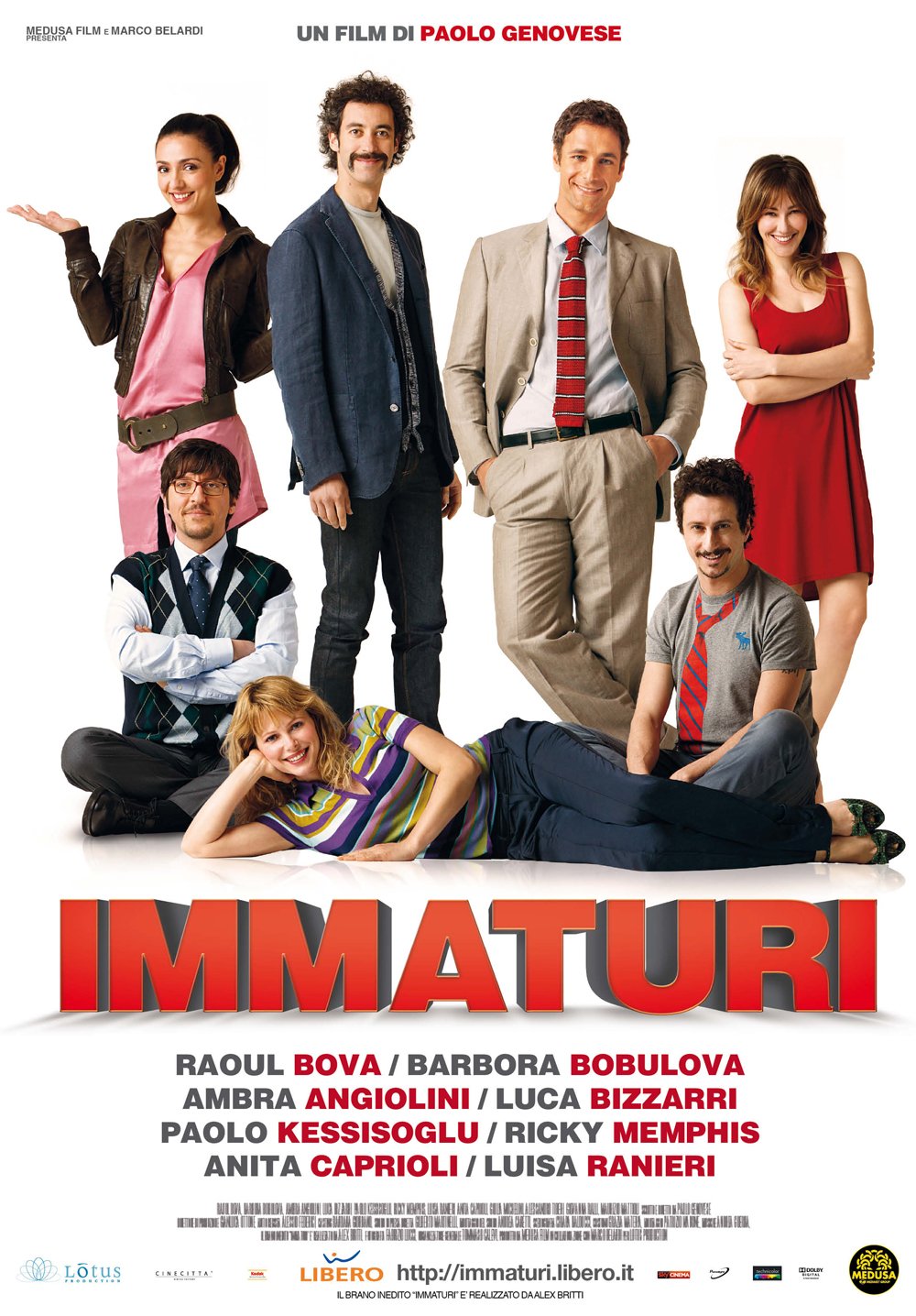 Extra Large Movie Poster Image for Immaturi (#1 of 4)