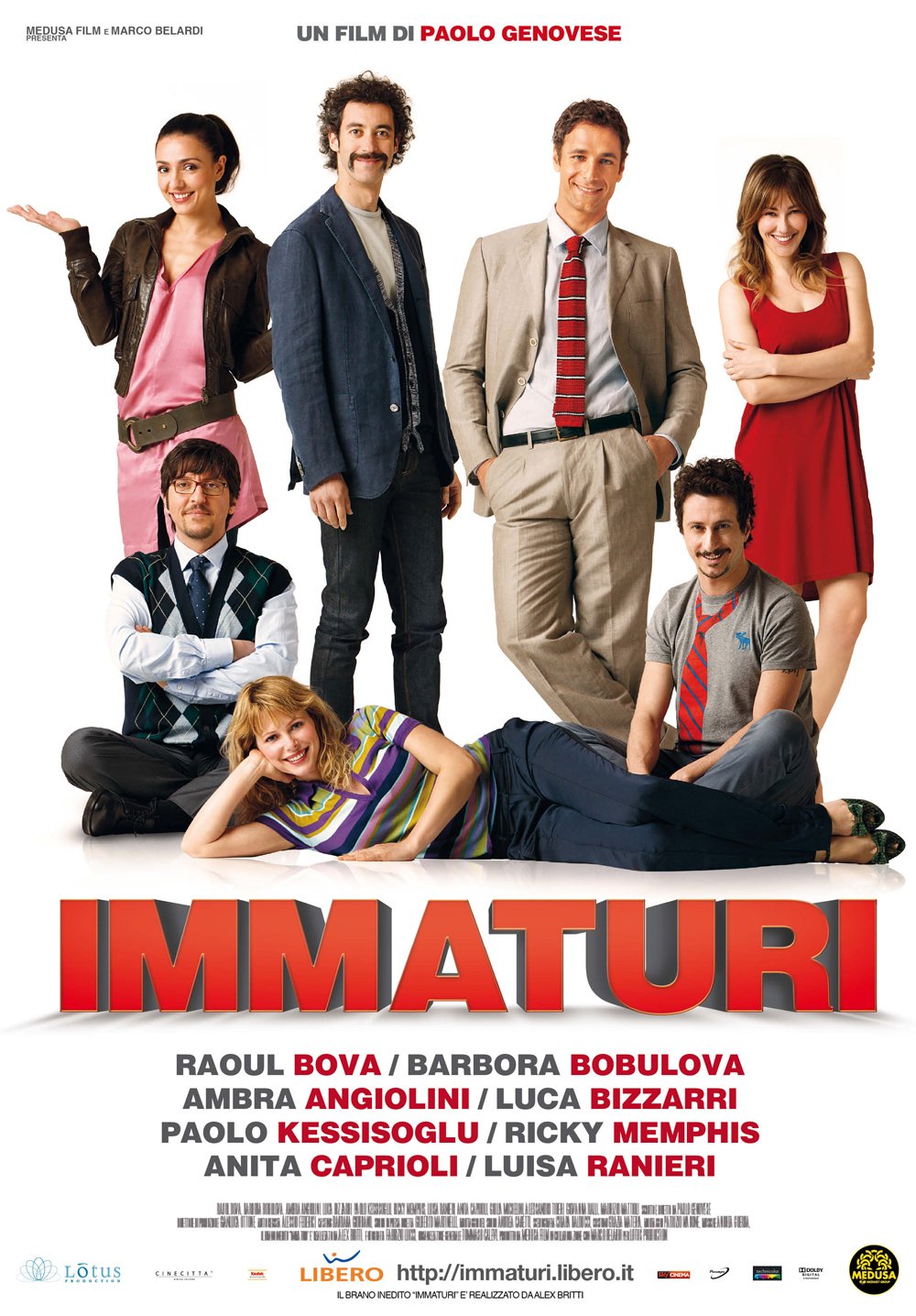 Extra Large Movie Poster Image for Immaturi (#1 of 4)