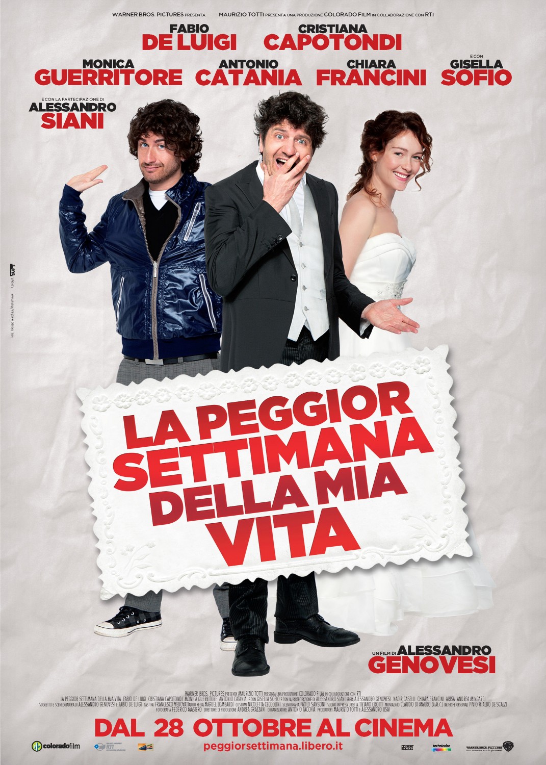 Extra Large Movie Poster Image for La peggior settimana della mia vita (#1 of 2)