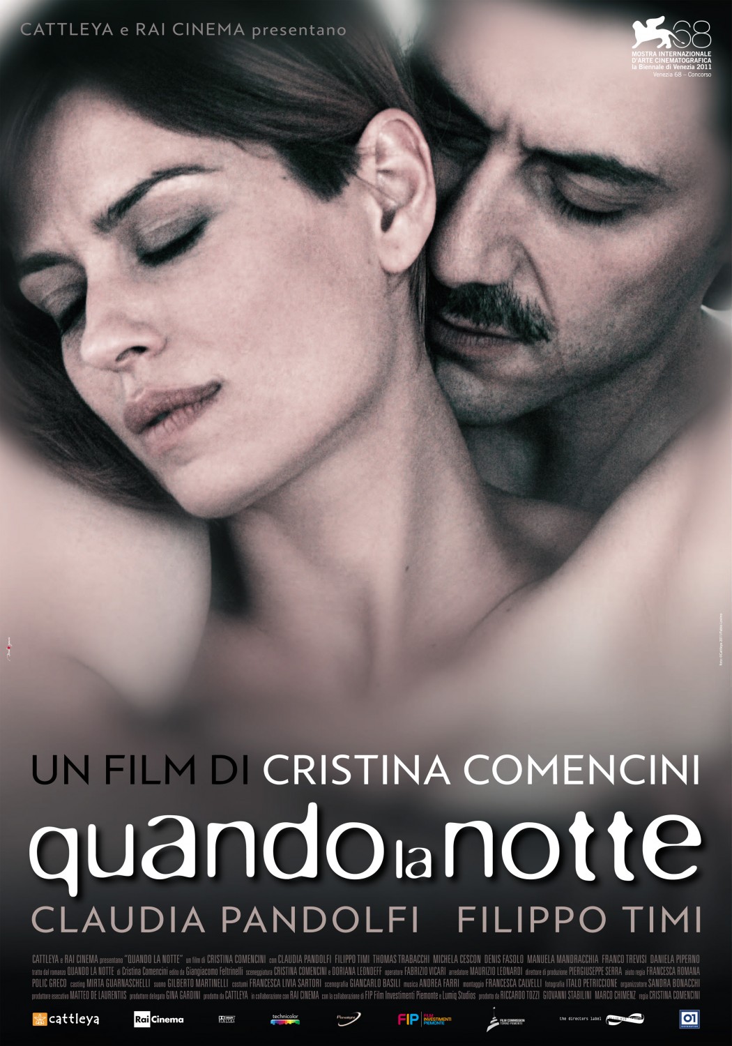 Extra Large Movie Poster Image for Quando la notte 