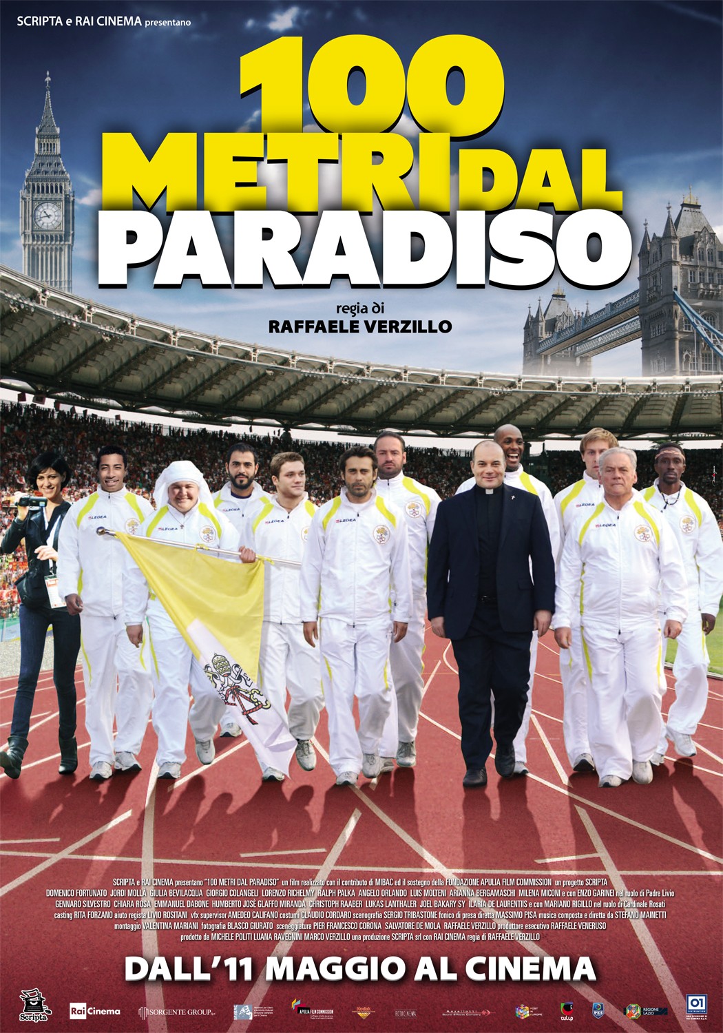 Extra Large Movie Poster Image for 100 metri dal paradiso 