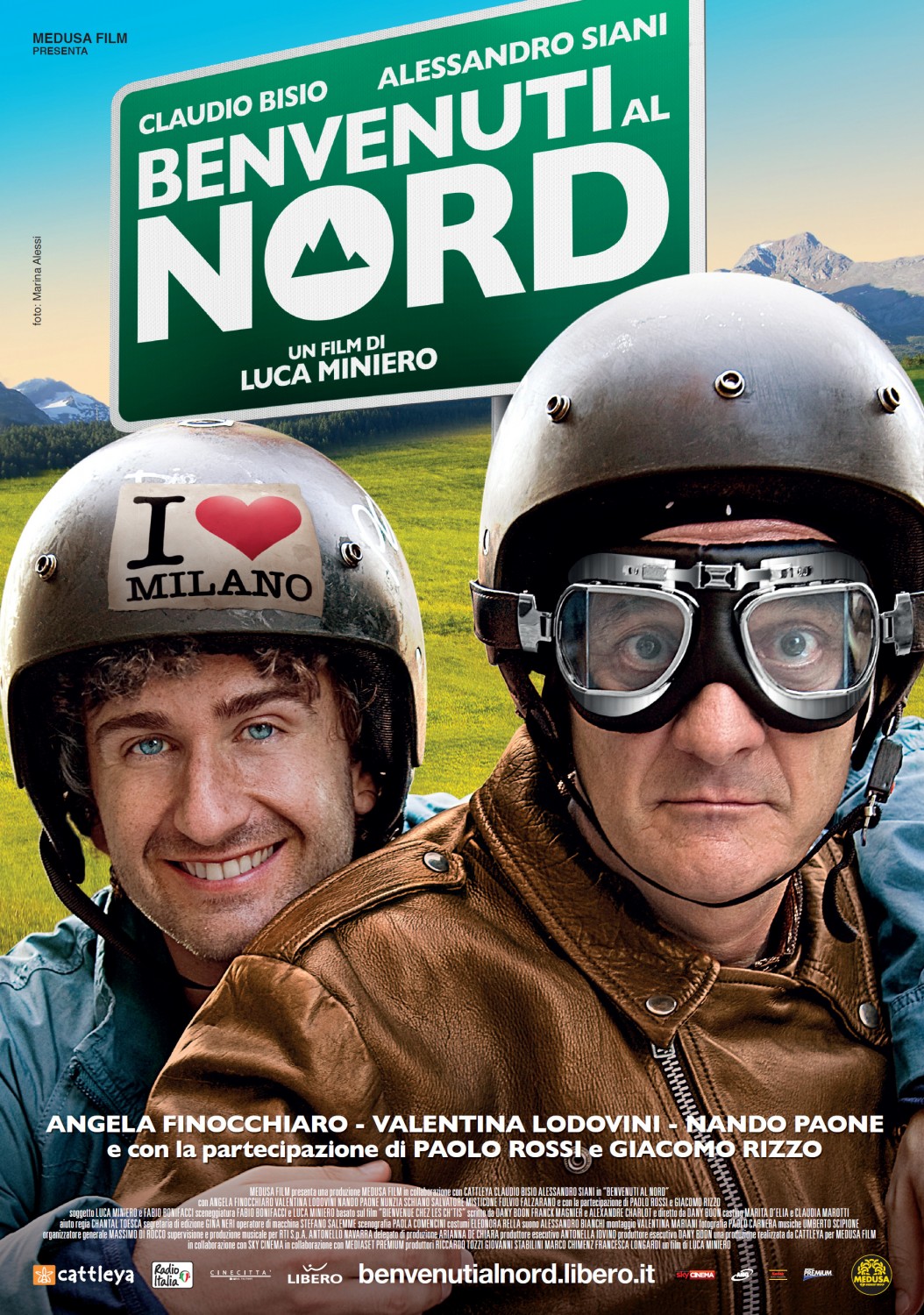 Extra Large Movie Poster Image for Benvenuti al nord 